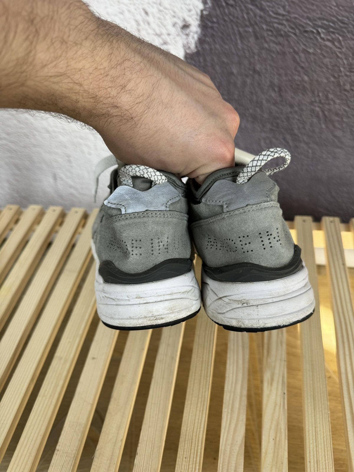 Other New Balance 999R made in USA grey low top sneakers Size US 8 / EU 41 - 8 Thumbnail