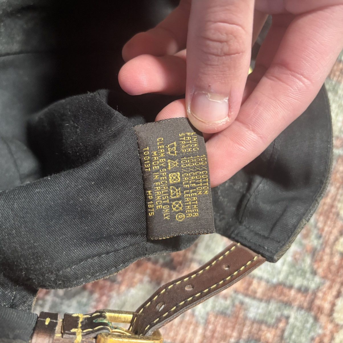 Louis Vuitton × Supreme Louis Vuitton Supreme Camo Camp Cap Size ONE SIZE - 6 Thumbnail
