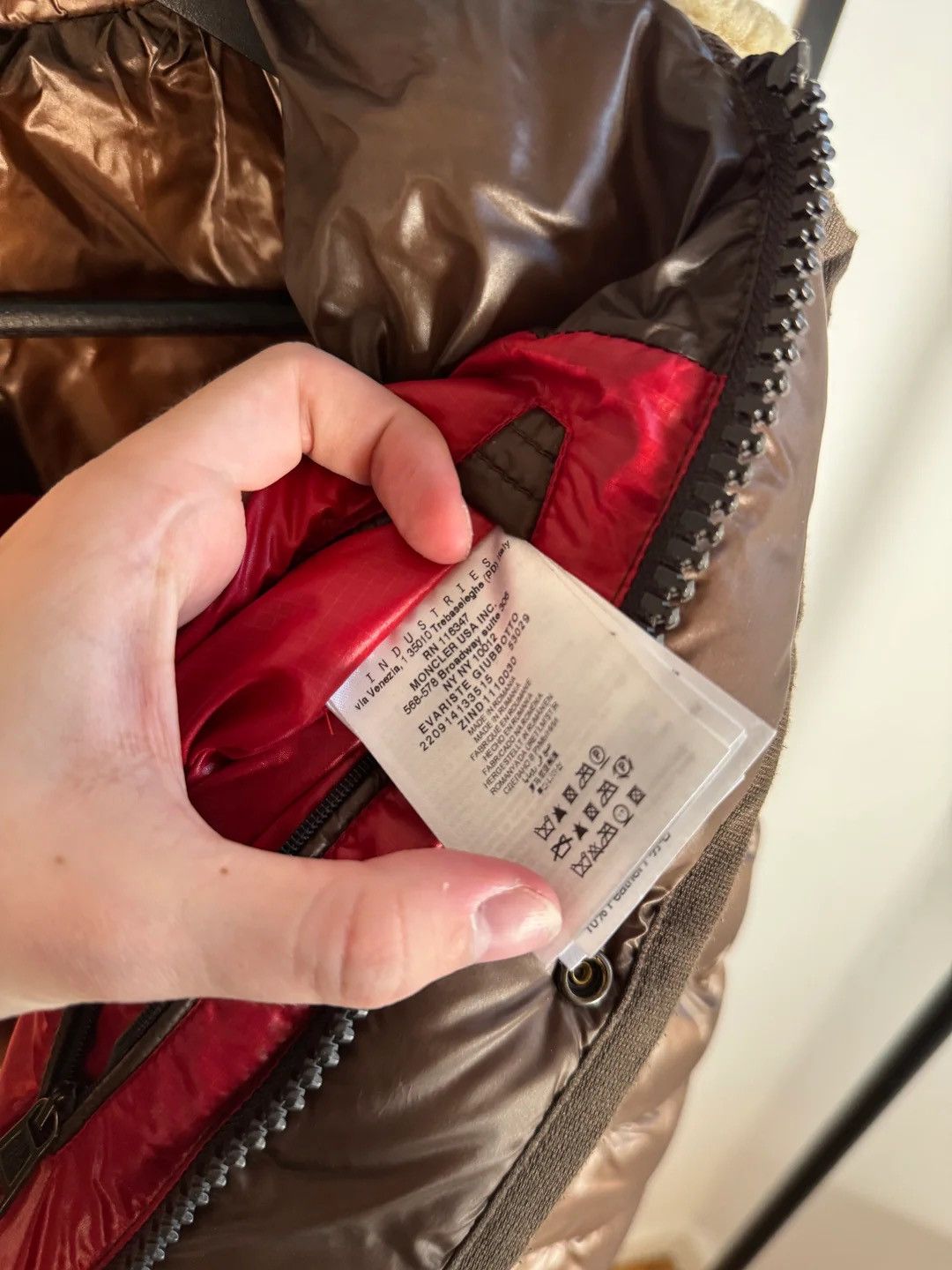 Moncler 🚭 GRAIL 🚭 CHIEF KEEF 2012 BROWN GIUBOTTO SHEARLING Size US L / EU 52-54 / 3 - 16 Thumbnail