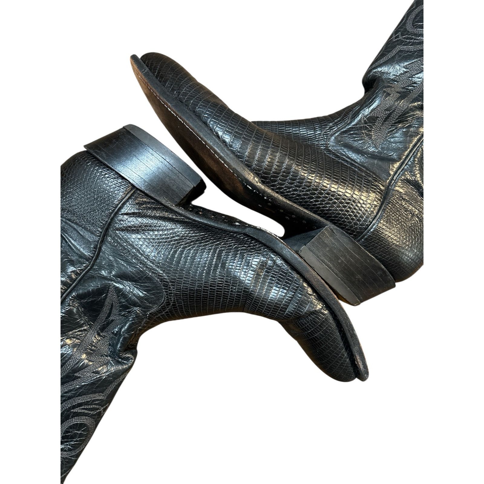 Tony Lama Tony Lama Western Leather Cowboy Boots Size 9.5 Size US 9.5 / EU 42-43 - 5 Thumbnail