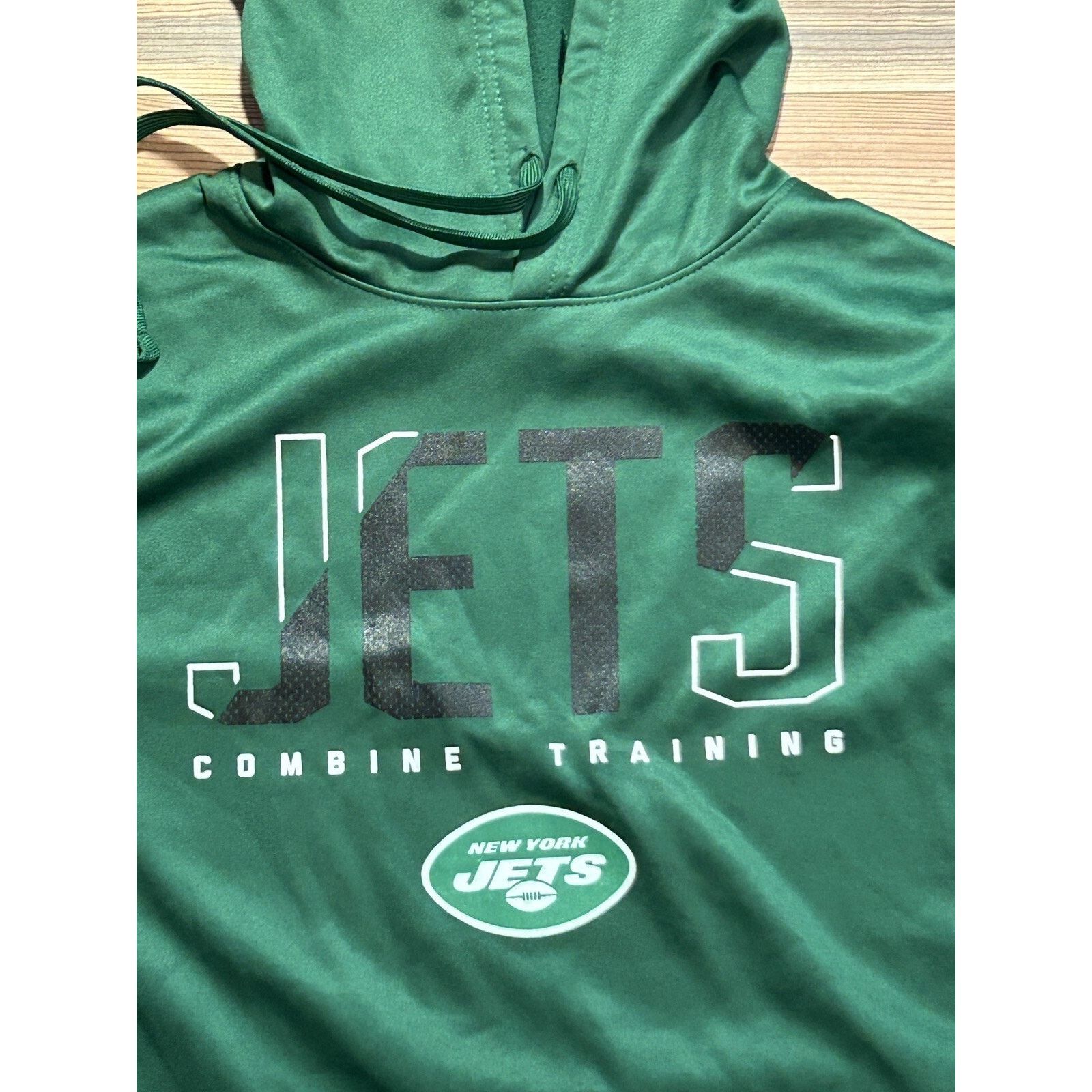 NFL New York Jets Combine Authentic NFL Team Green Hoodie Small Size US XS / EU 42 / 0 - 5 Thumbnail
