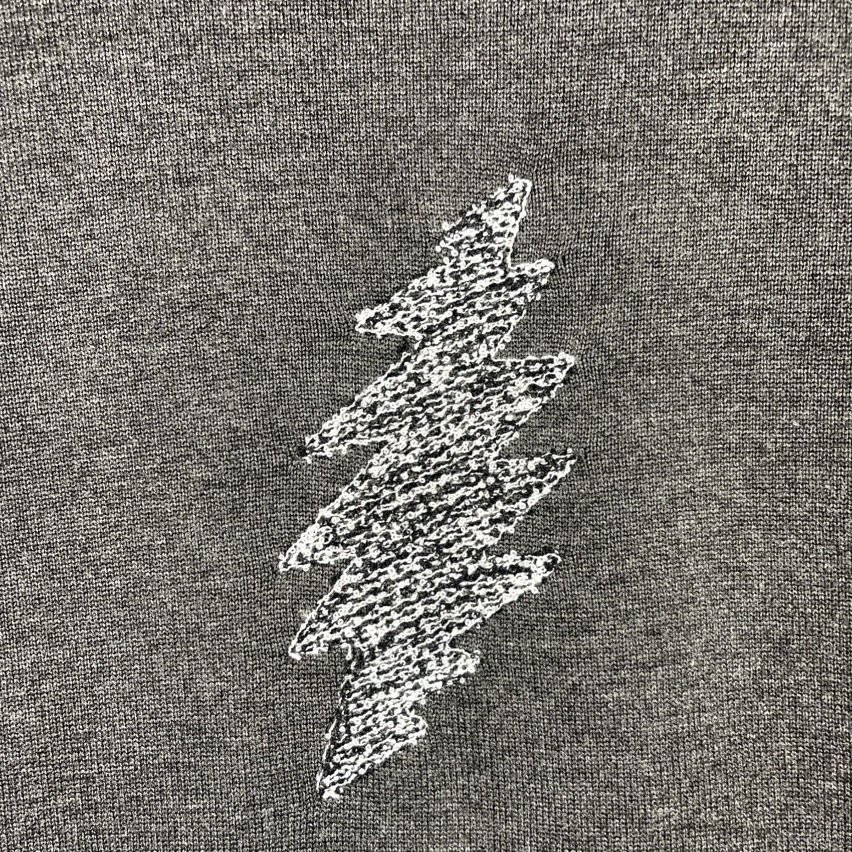 Vintage Grateful Dead Sweater Mens 3XL Gray Section 119 Sweatshirt Pullover Lightning Bolt Size US XXL / EU 58 / 5 - 5 Thumbnail