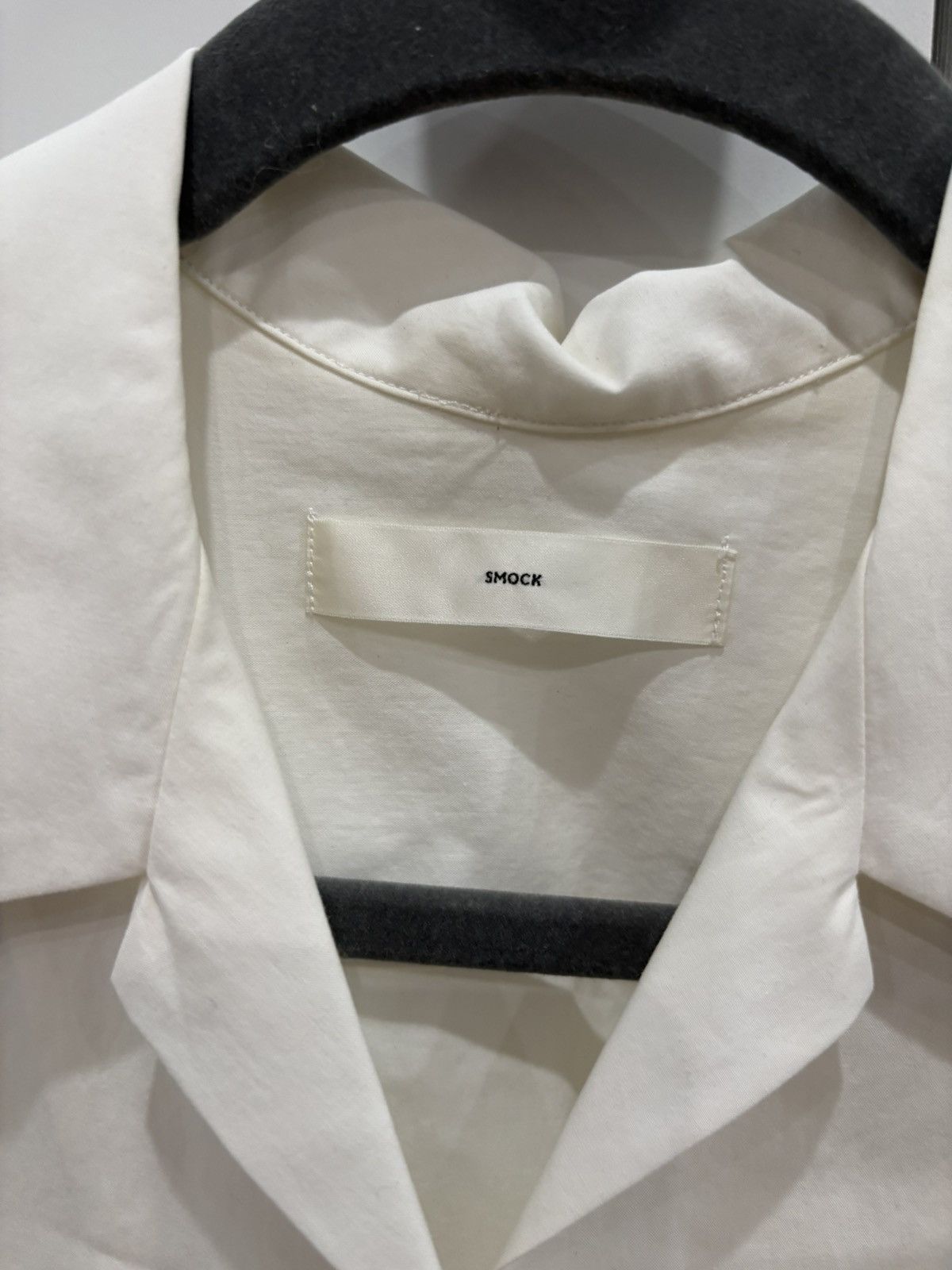 SMOCK SMOCK Bongo Shirt in Organic Poplin White Size US S / EU 44-46 / 1 - 3 Thumbnail