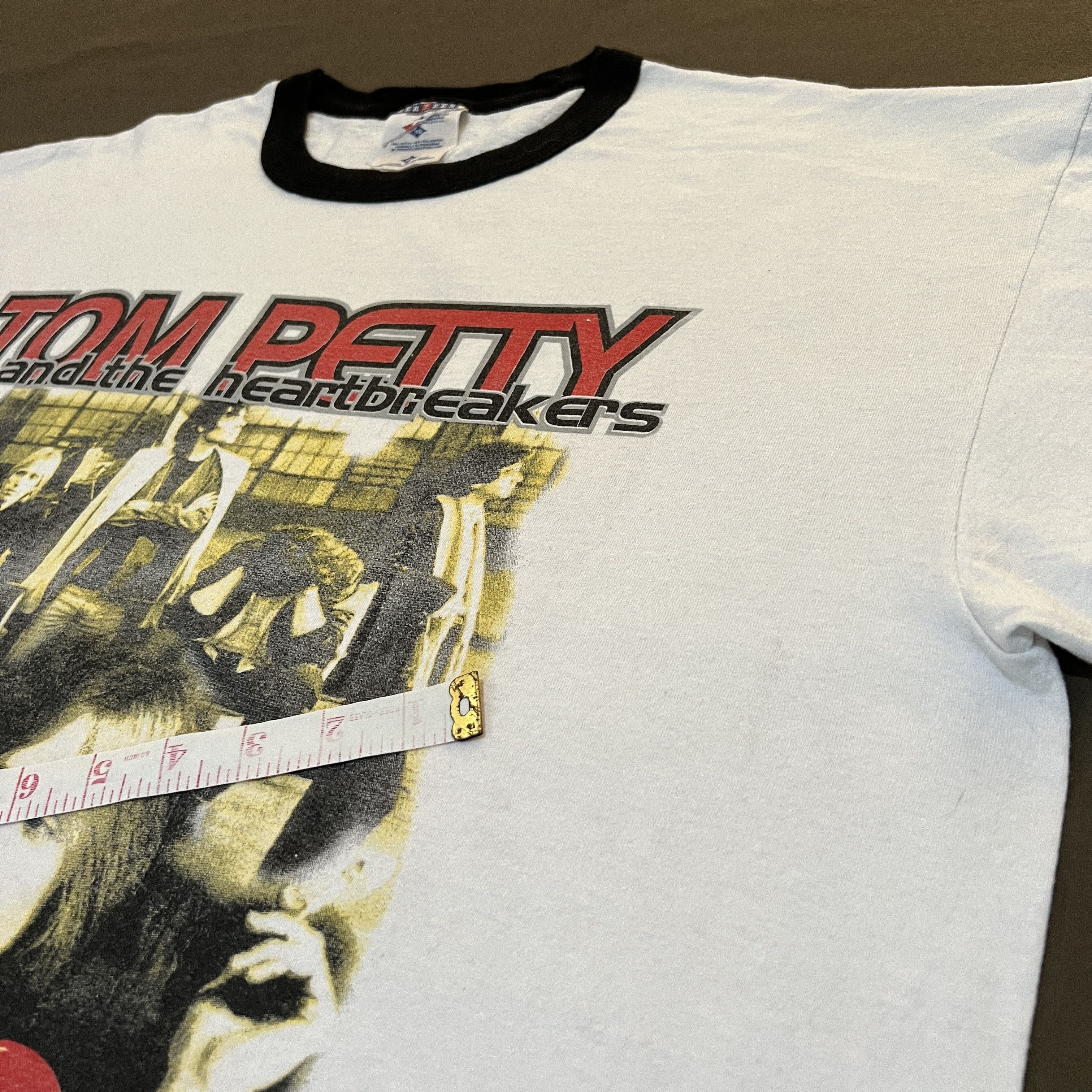 Vintage 2001 Tom Petty & Heartbreakers Tour Promo Tee XL