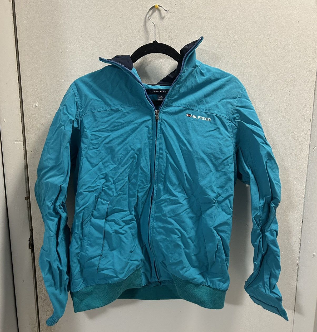 Tommy Hilfiger Tommy Hilfiger Blue/Cyan Windbreaker Size XS / US 0-2 / IT 36-38 - 1 Thumbnail