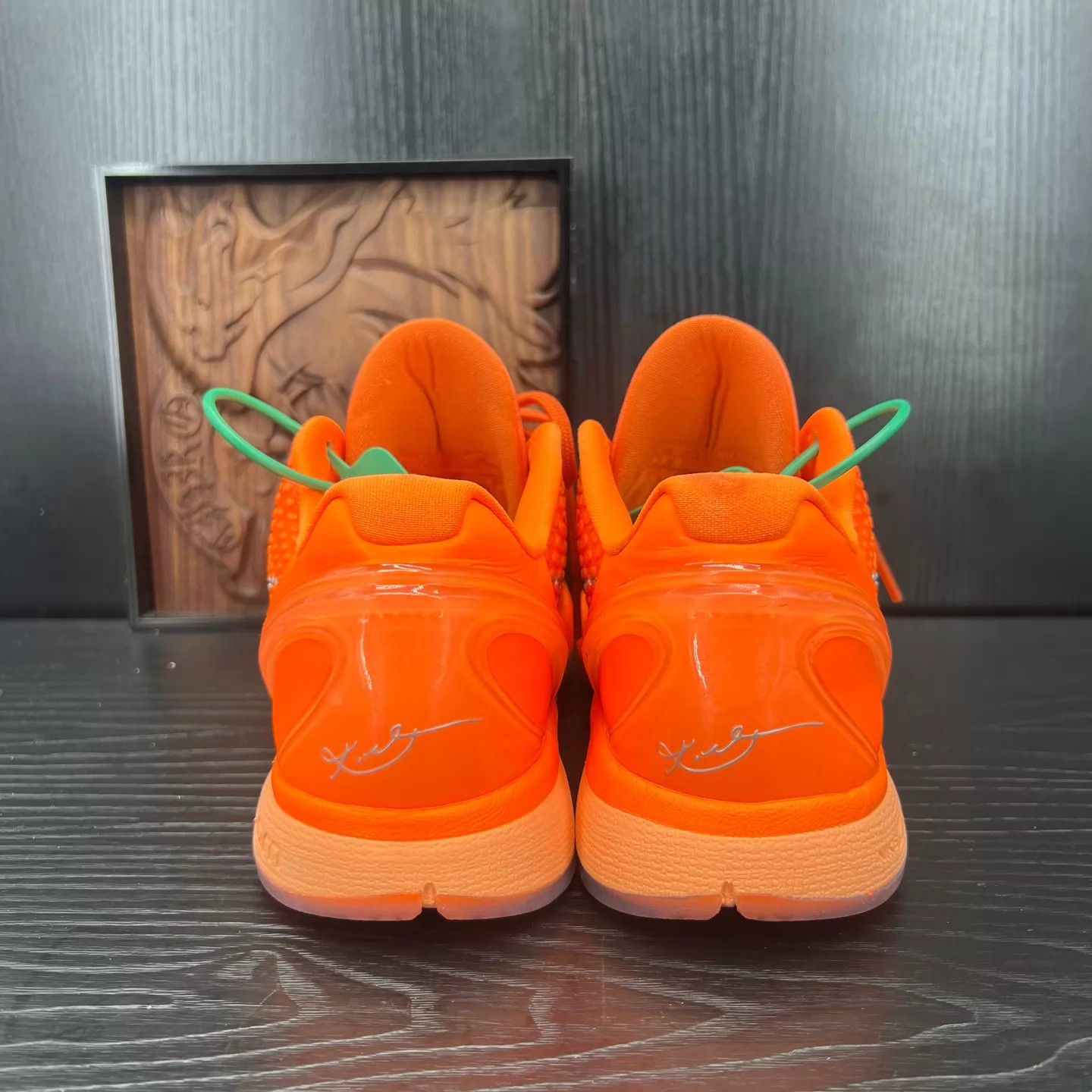 Nike ZK6 Orange Silver Size 42 Near Mint Size US 8.5 / EU 41-42 - 6 Thumbnail