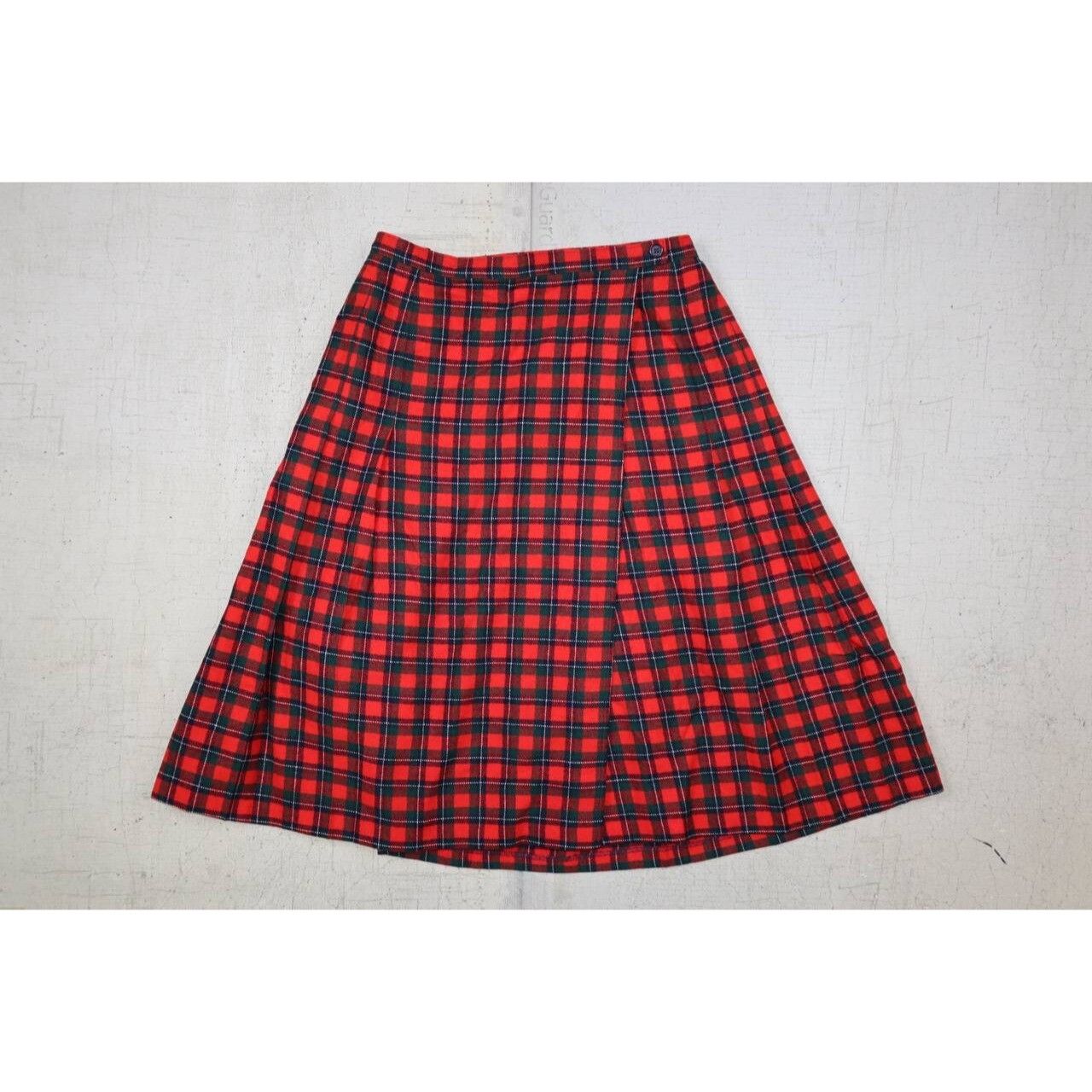 Pendleton Vintage Pendleton Skirt Women Cunningham Tartan Plaid Red Size 32" / US 10 / IT 46 - 2 Thumbnail