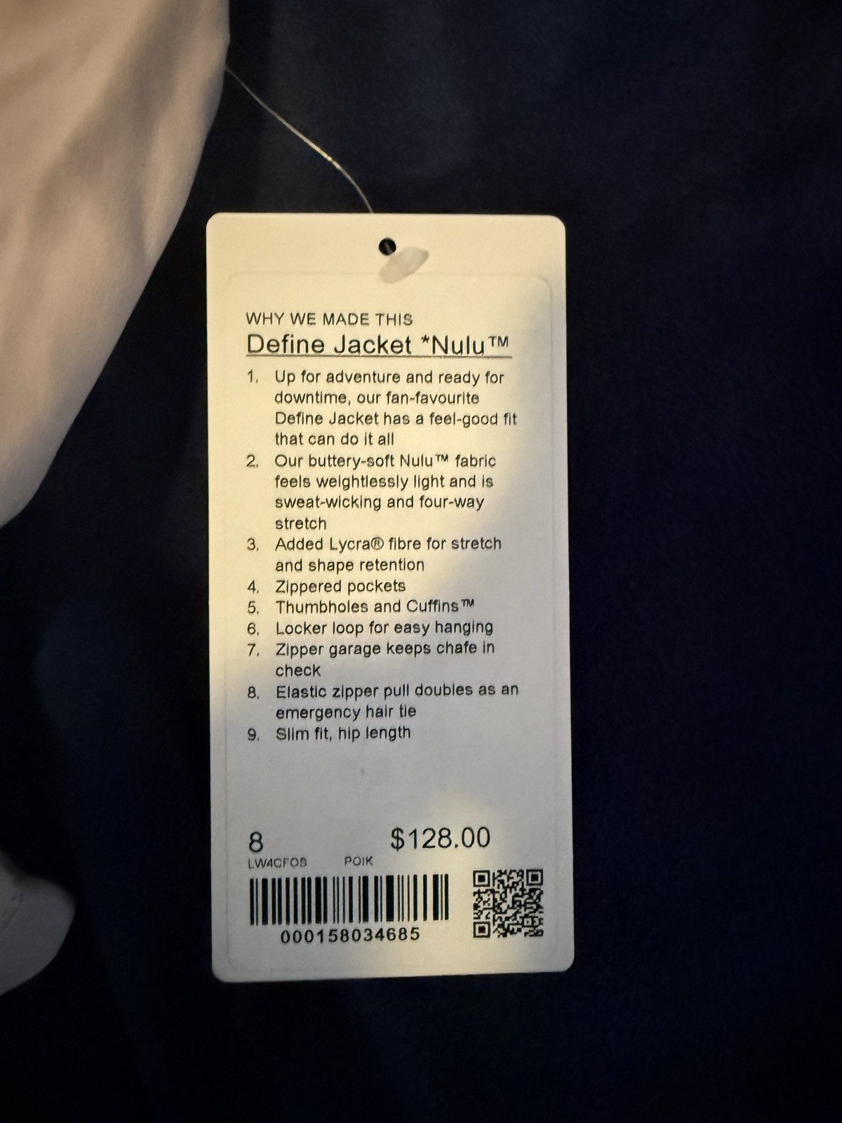Lululemon Lululemon Define Jacket “Nulu” Size M / US 6-8 / IT 42-44 - 6 Thumbnail
