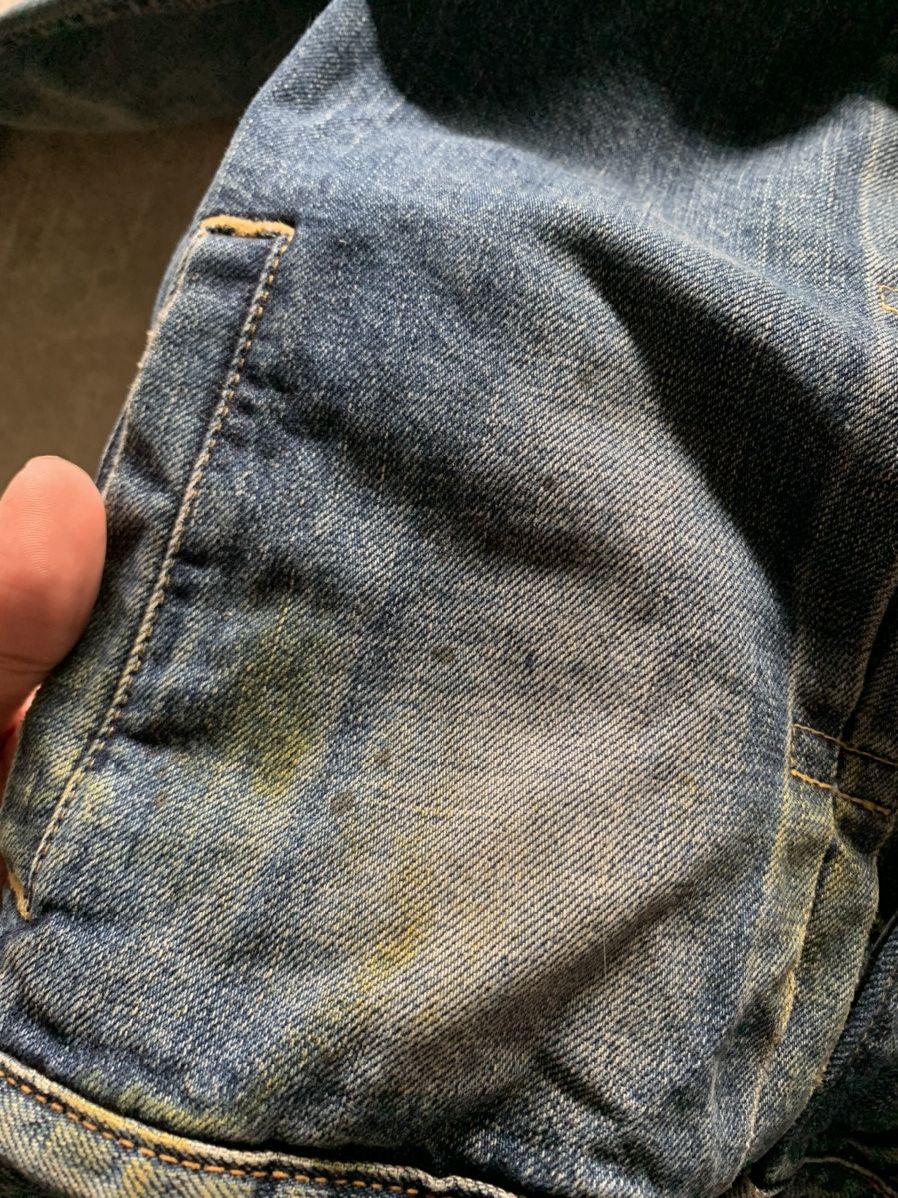 Japanese Brand ARCHIVED miharayasuhiro japanese denim jacket splatter vtg Size US S / EU 44-46 / 1 - 17 Thumbnail