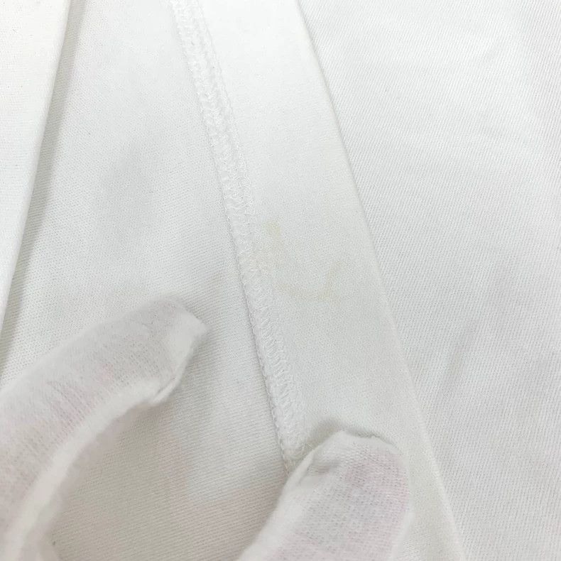 Louis Vuitton Louis Vuitton 23 white logo monogrammed cotton crewneck T- Size L / US 10 / IT 46 - 9 Thumbnail