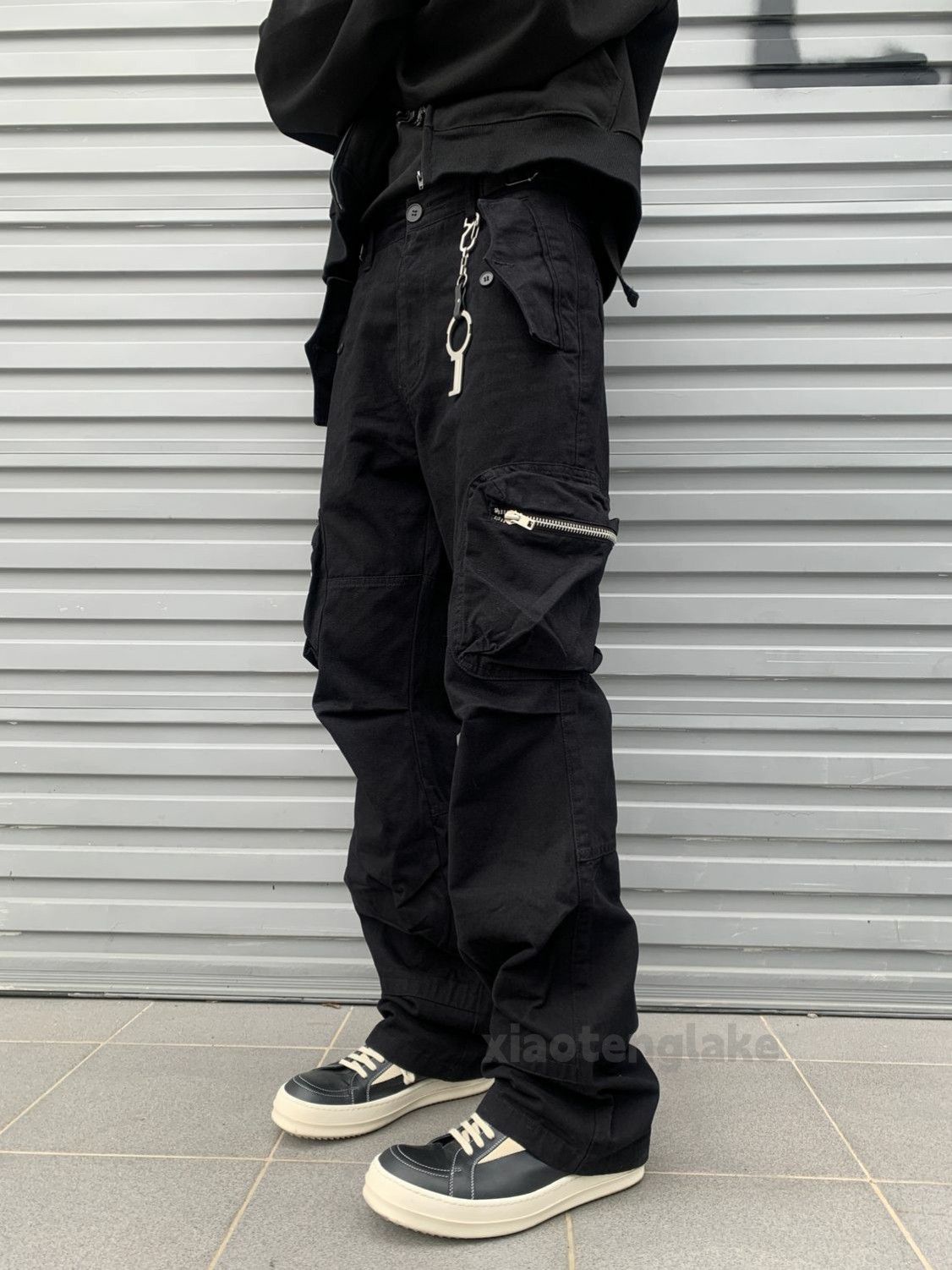 Designer × Japanese Brand × Vintage utility military zipper tactical outdoor punk cargo pants Size US 32 / EU 48 - 4 Thumbnail