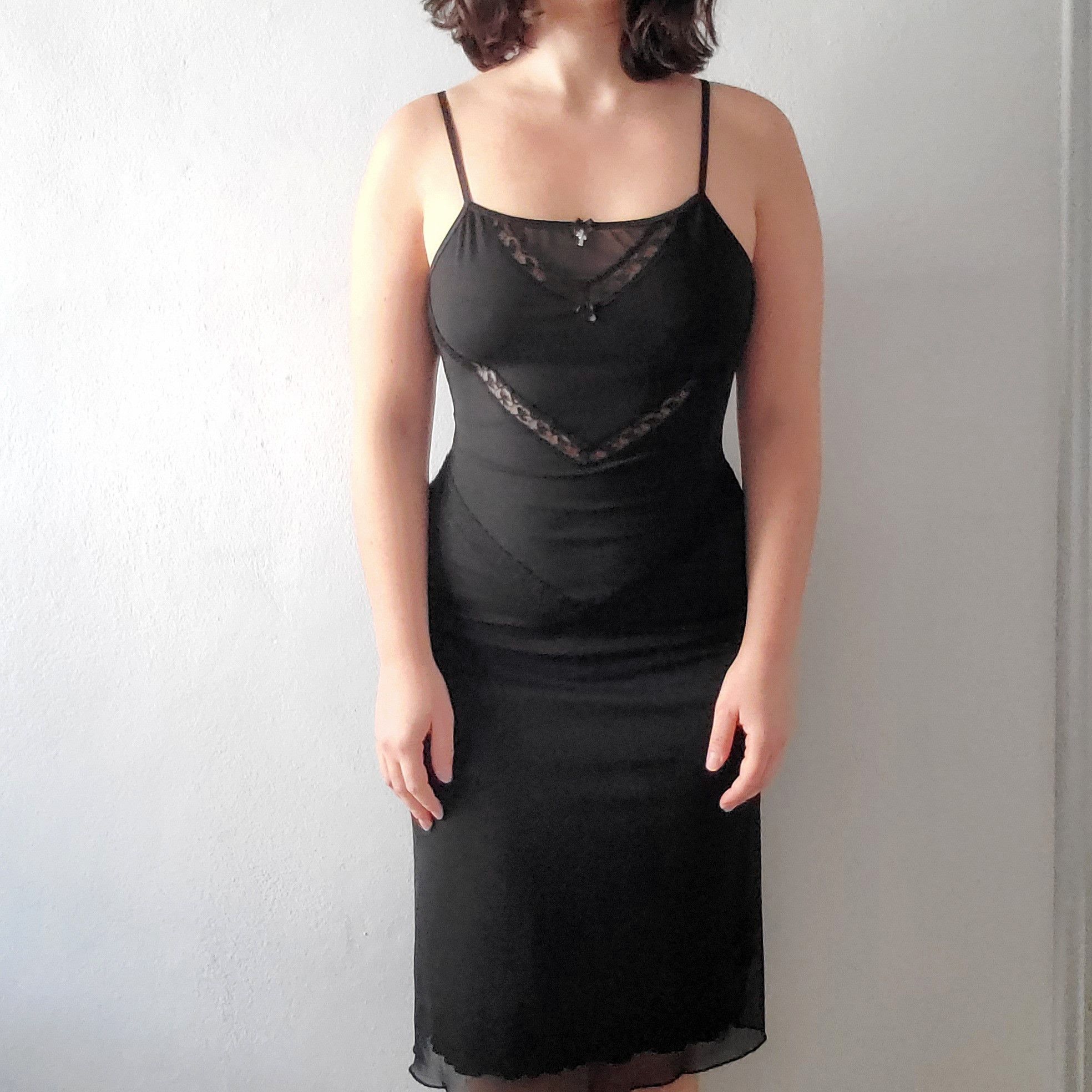 Other Vive Maria vintage y2k coquette goth slip midi dress Size M / US 6-8 / IT 42-44 - 11 Thumbnail