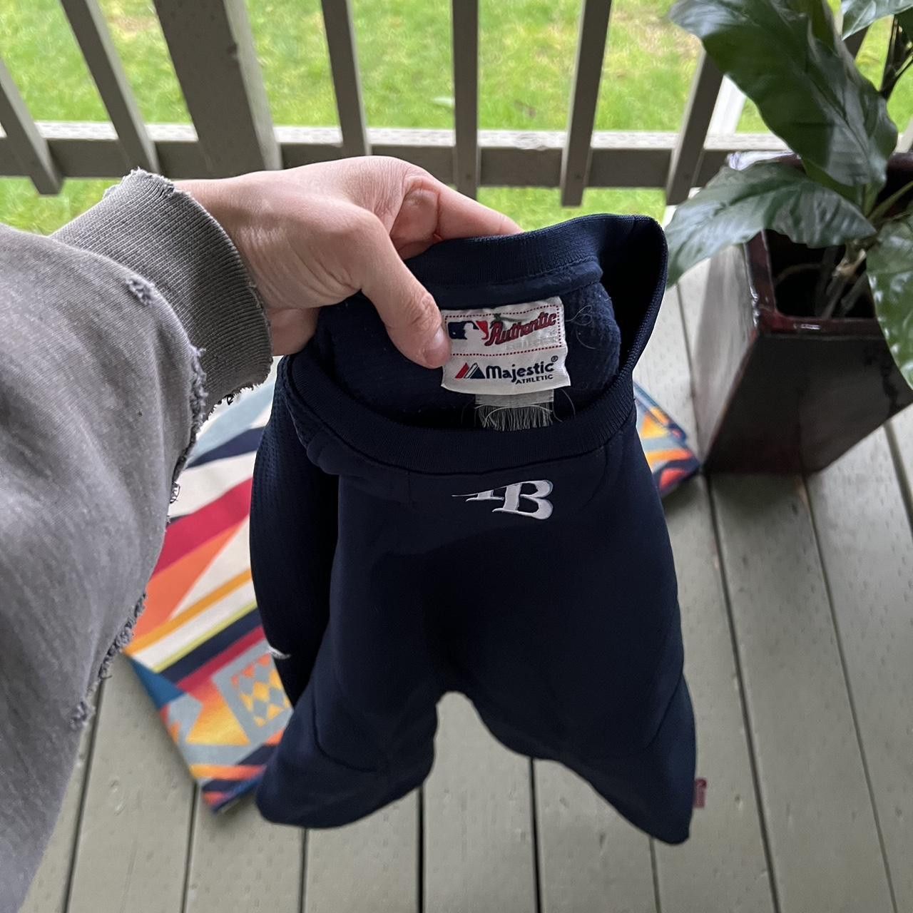 MLB × Vintage Vintage Y2K Tampa Bay Rays Pullover Sweatshirt Size US XL / EU 56 / 4 - 5 Thumbnail