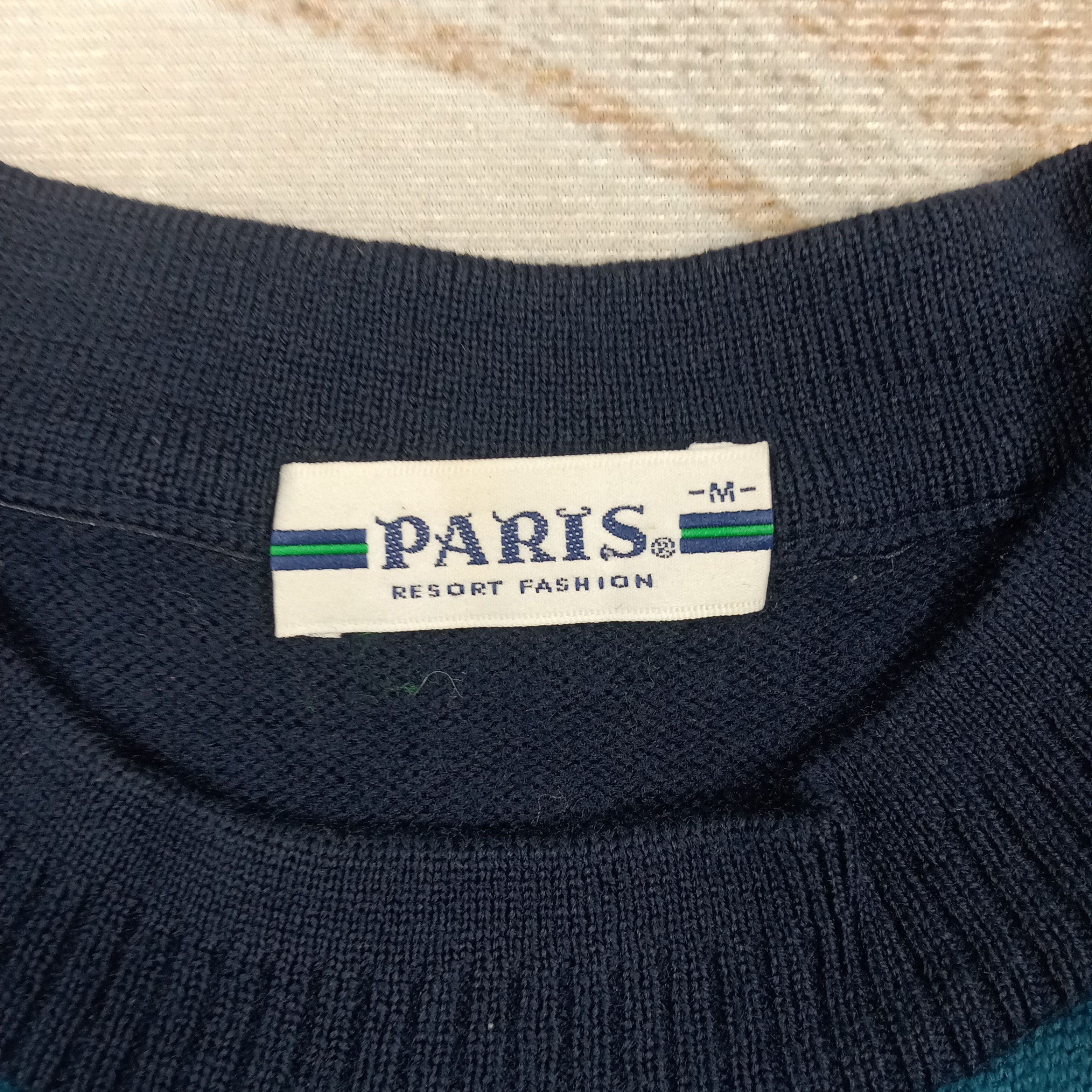 Vintage PARIS Resort Golf 90's Knitwear C291N32 Size US S / EU 44-46 / 1 - 3 Thumbnail