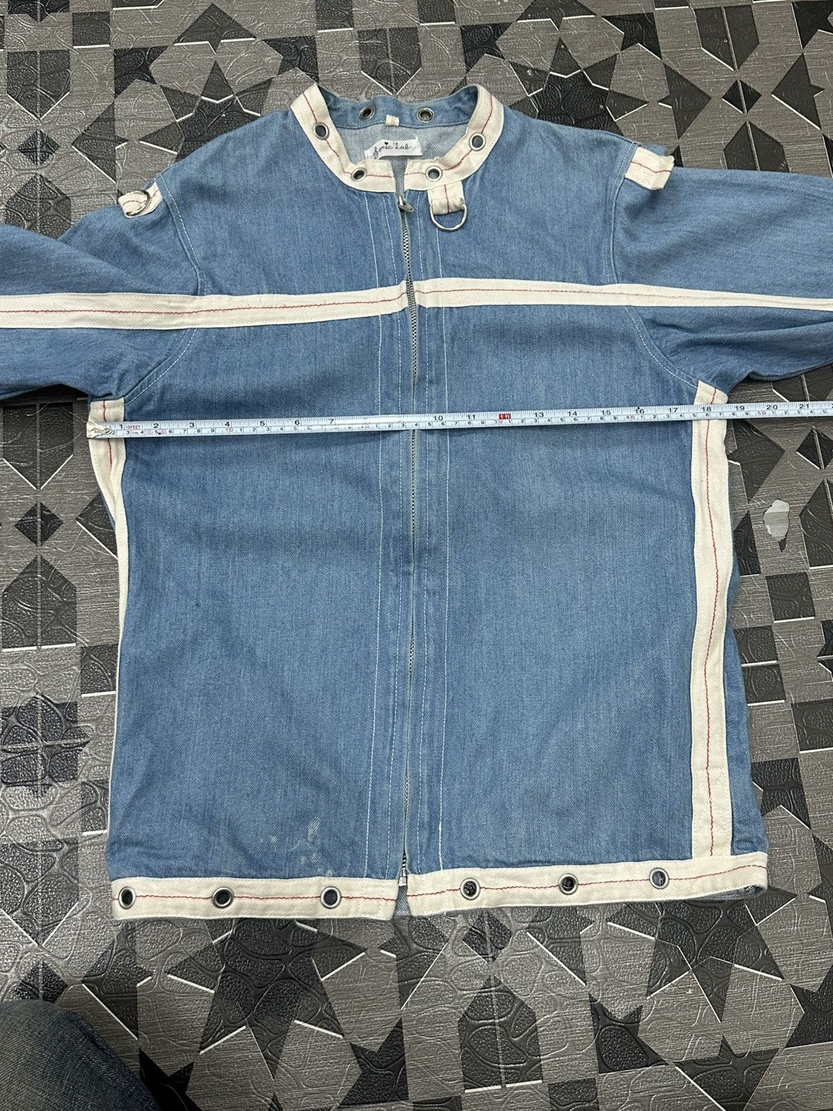 Sonic Lab Sonic Lab (Needles) Nepenthes Denim Zipper Jacket Size US M / EU 48-50 / 2 - 4 Thumbnail