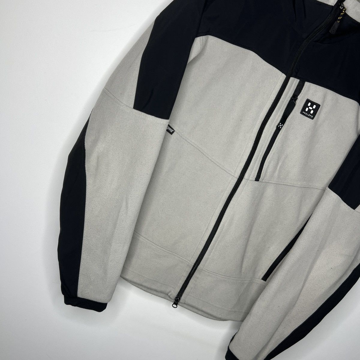 Haglofs × Vintage 🦍HAGLOFS VINTAGE OVERSIZE BOX LOGO SOFTSHELL LIGHT JACKET🦍 Size US L / EU 52-54 / 3 - 3 Thumbnail