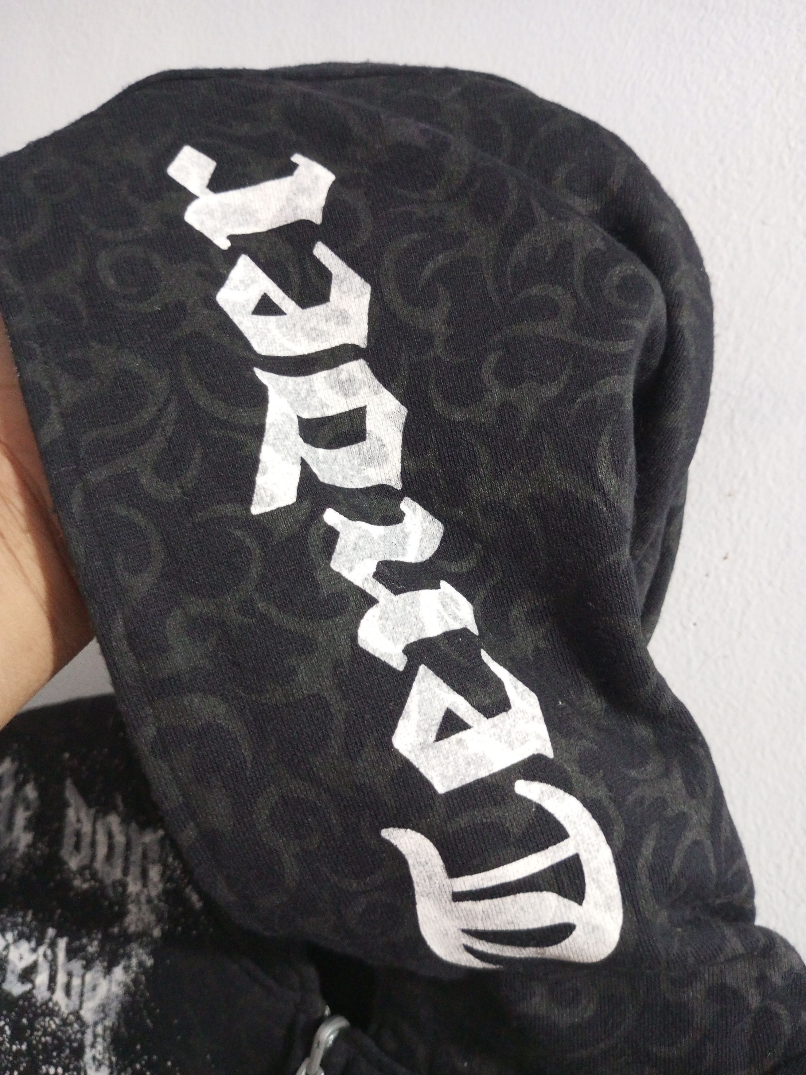 If Six Was Nine × Japanese Brand × Le Grande Bleu (L.G.B.) Vintage dig deep poem full print reversible hoodie Size US L / EU 52-54 / 3 - 9 Thumbnail