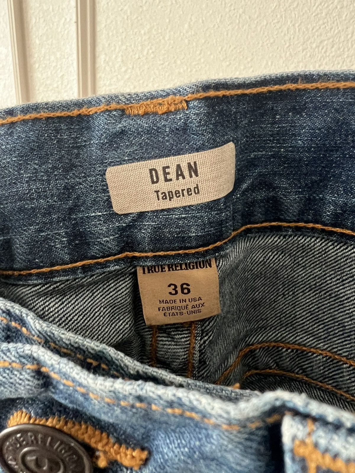 True Religion True religion denim patchwork jeans Size US 36 / EU 52 - 4 Thumbnail