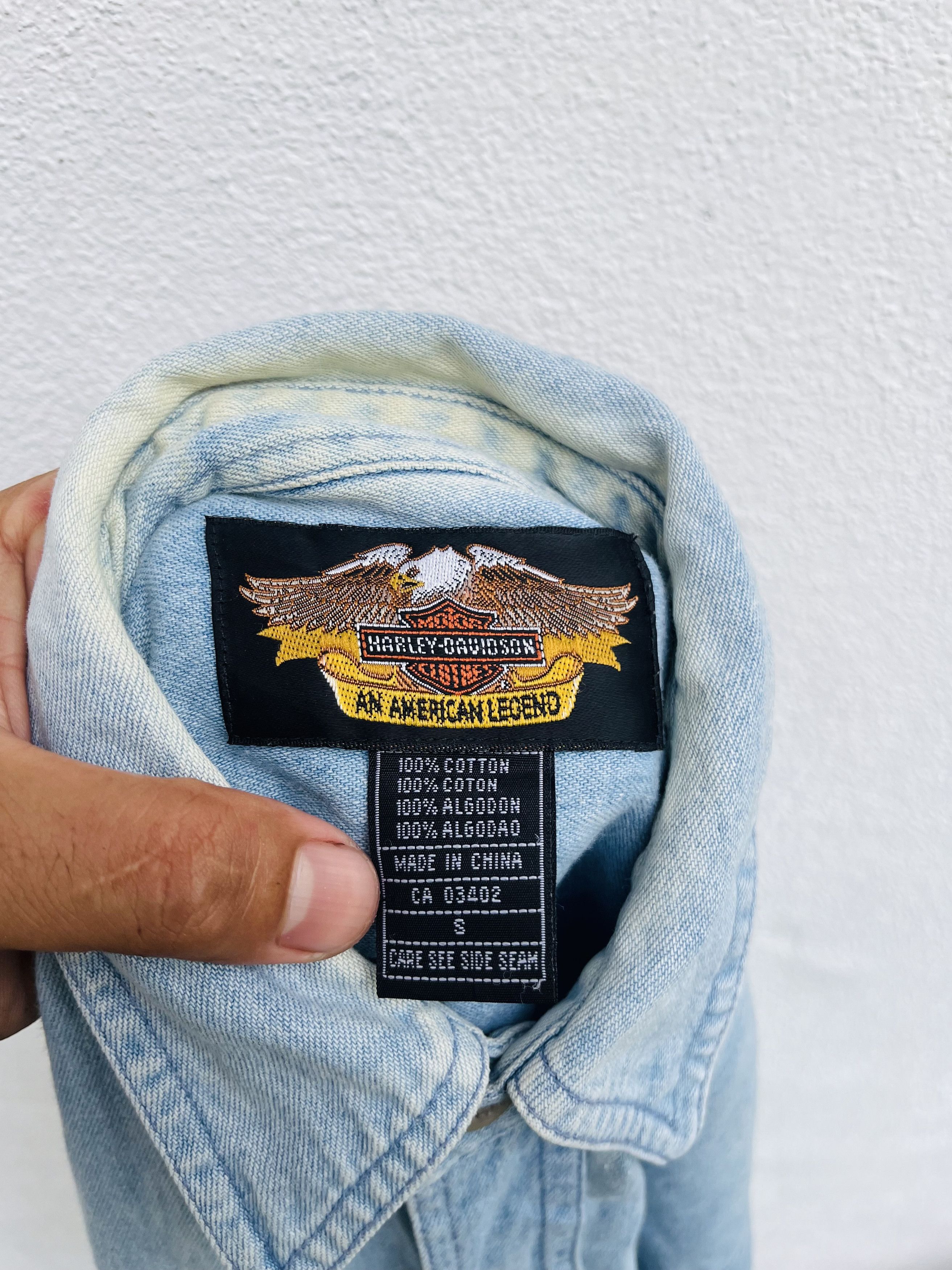 Harley Davidson Vintage Harley Davidson Motorcycle Fashion Style Shirt Size US M / EU 48-50 / 2 - 9 Thumbnail