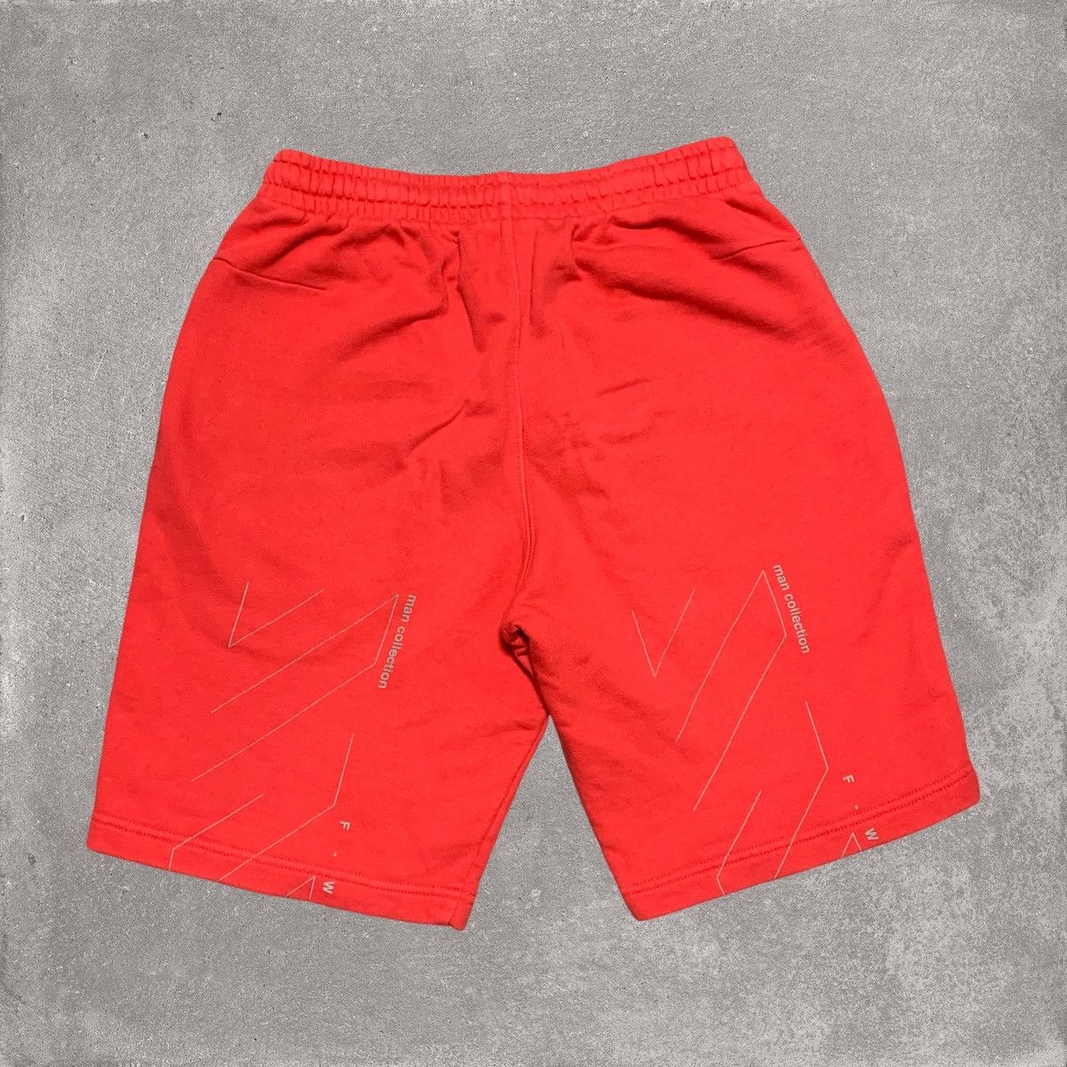 Off-White Off White Small Shorts Outline Diag Red Bottoms Virgil Size US 30 / EU 46 - 1 Thumbnail