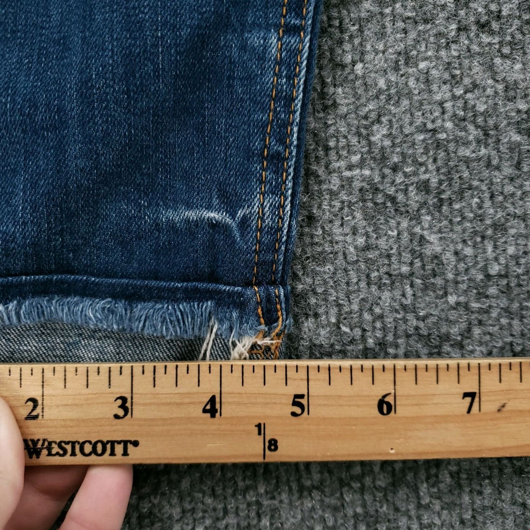 Vintage Joe's Jeans Womens Skinny Crop Jeans Blue 26 Mid Rise Cuffed Ripped Denim Size 26" / US 2 / IT 38 - 5 Thumbnail