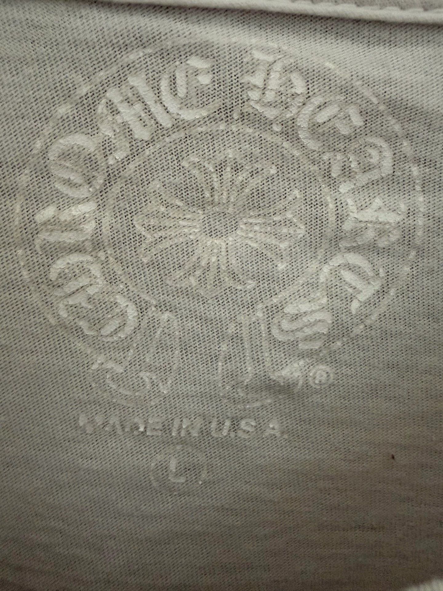 Chrome Hearts Chrome Hearts White Long-Sleeve Sleeve with Logo on Collar Size US L / EU 52-54 / 3 - 5 Thumbnail