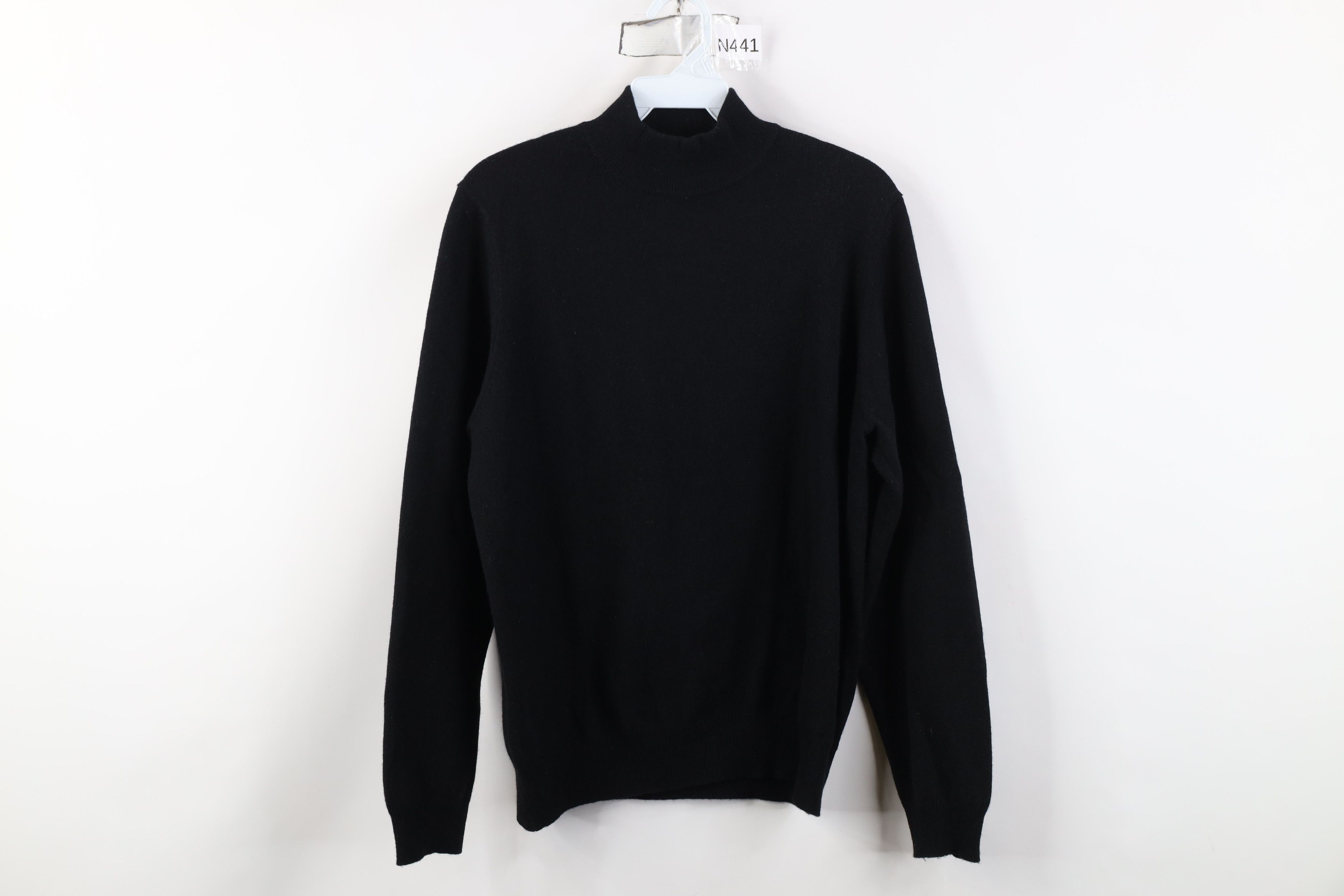 Vintage Vintage 90s Streetwear 2 Ply Cashmere Knit Mock Neck Sweater Size M / US 6-8 / IT 42-44 - 1 Thumbnail