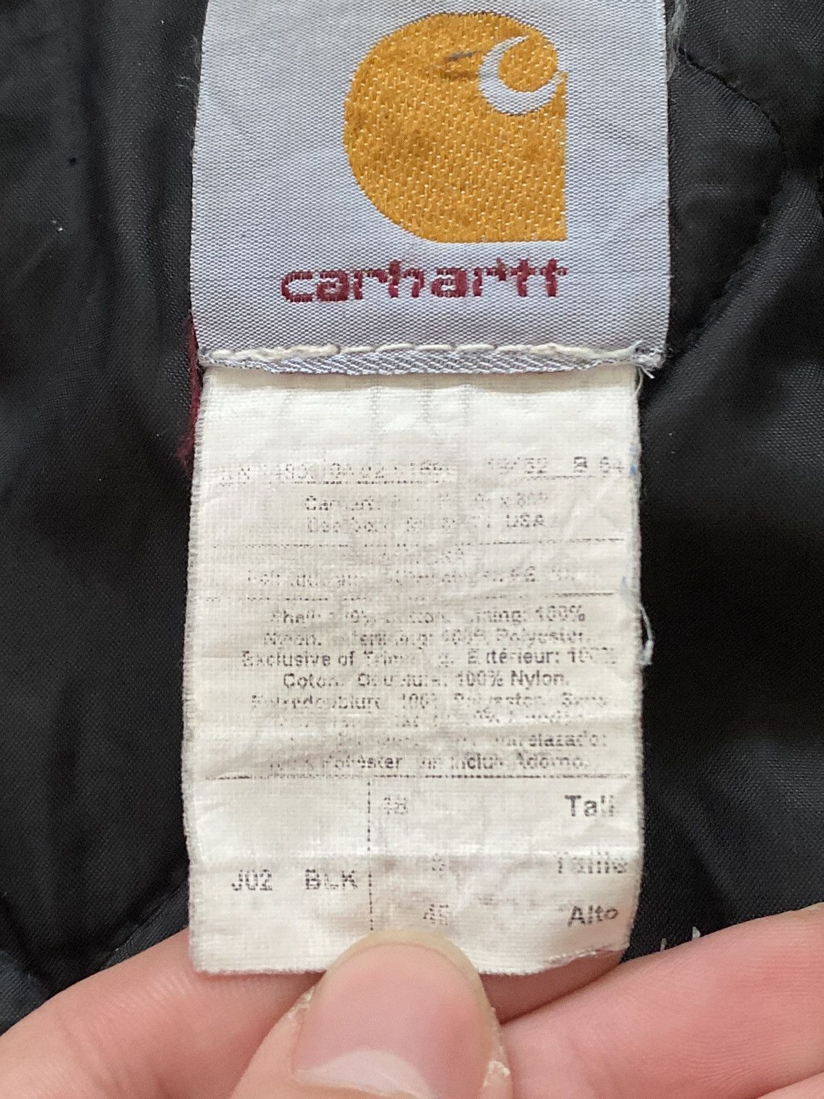 Carhartt Vintage Carhartt Detroit Jacket swag opium with pattern usa Size US XL / EU 56 / 4 - 17 Thumbnail