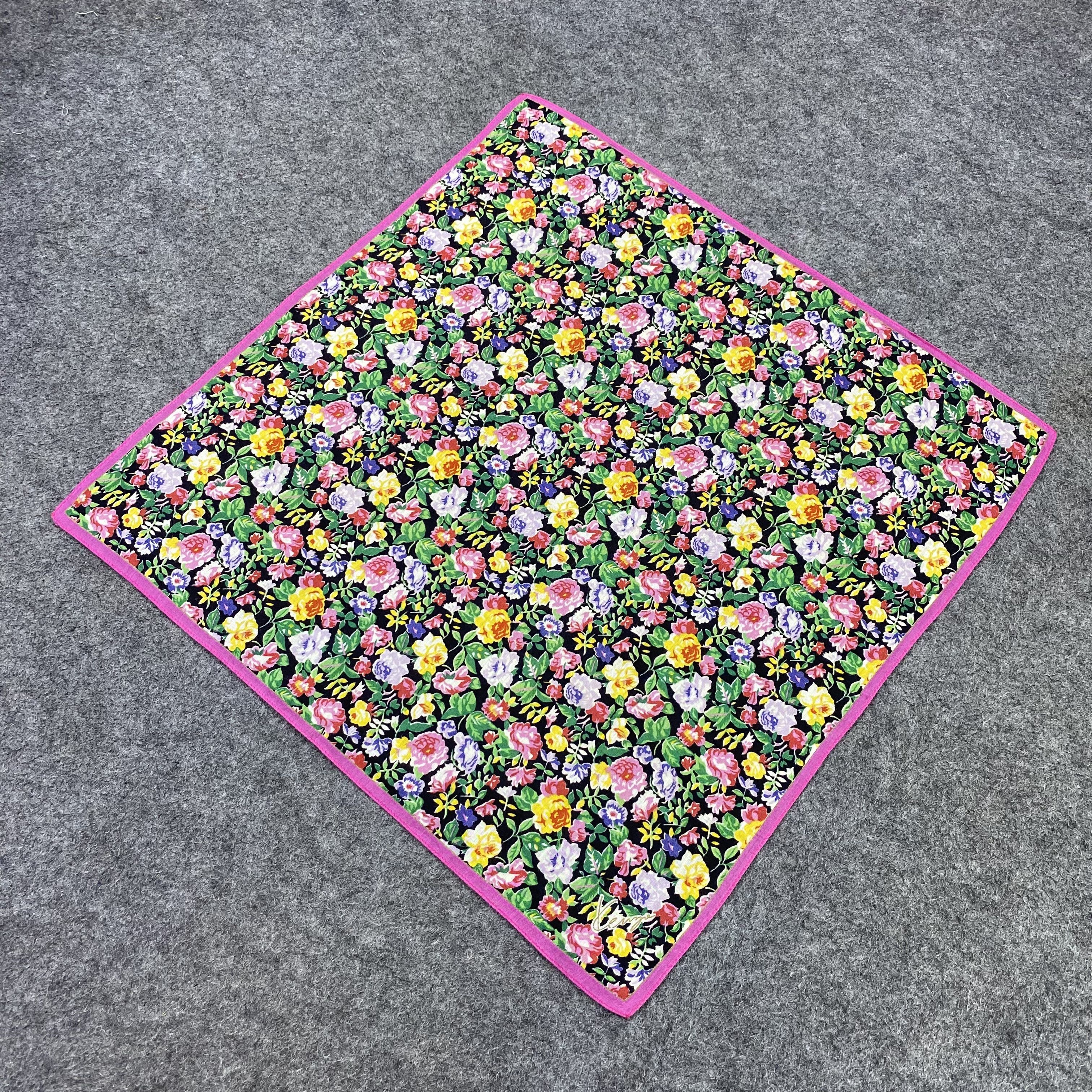 Kenzo Kenzo Handkerchief Neckerchief Bandana-B1973 Size ONE SIZE - 4 Thumbnail