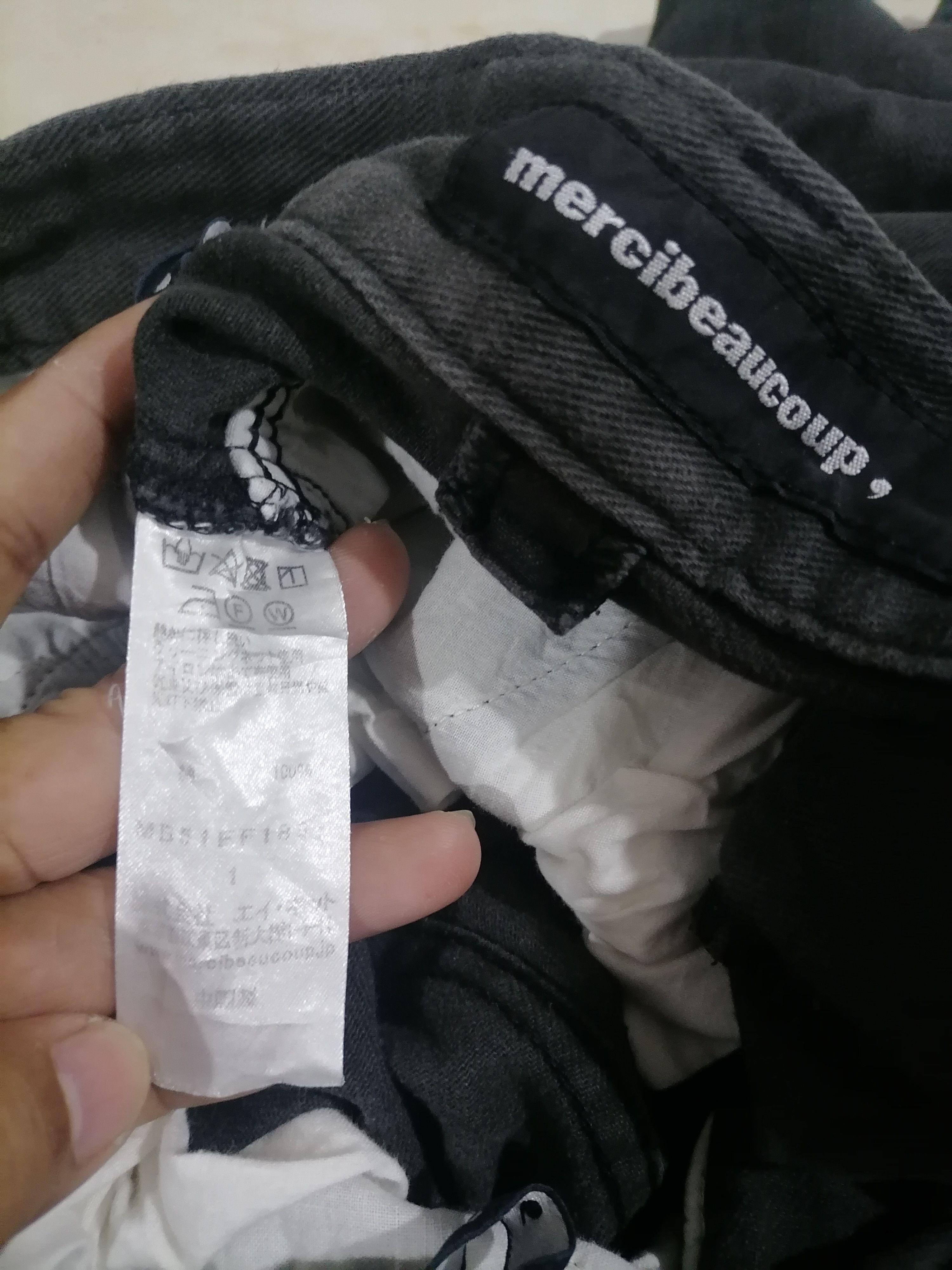 mercibeaucoup Mercibeaucoup Streetwear Design extra pocket jeans Size US 31 - 4 Thumbnail