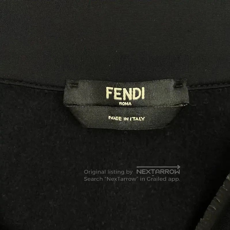Fendi Fendi Black Cotton Long Sleeve Jacket . Size US L / EU 52-54 / 3 - 3 Thumbnail