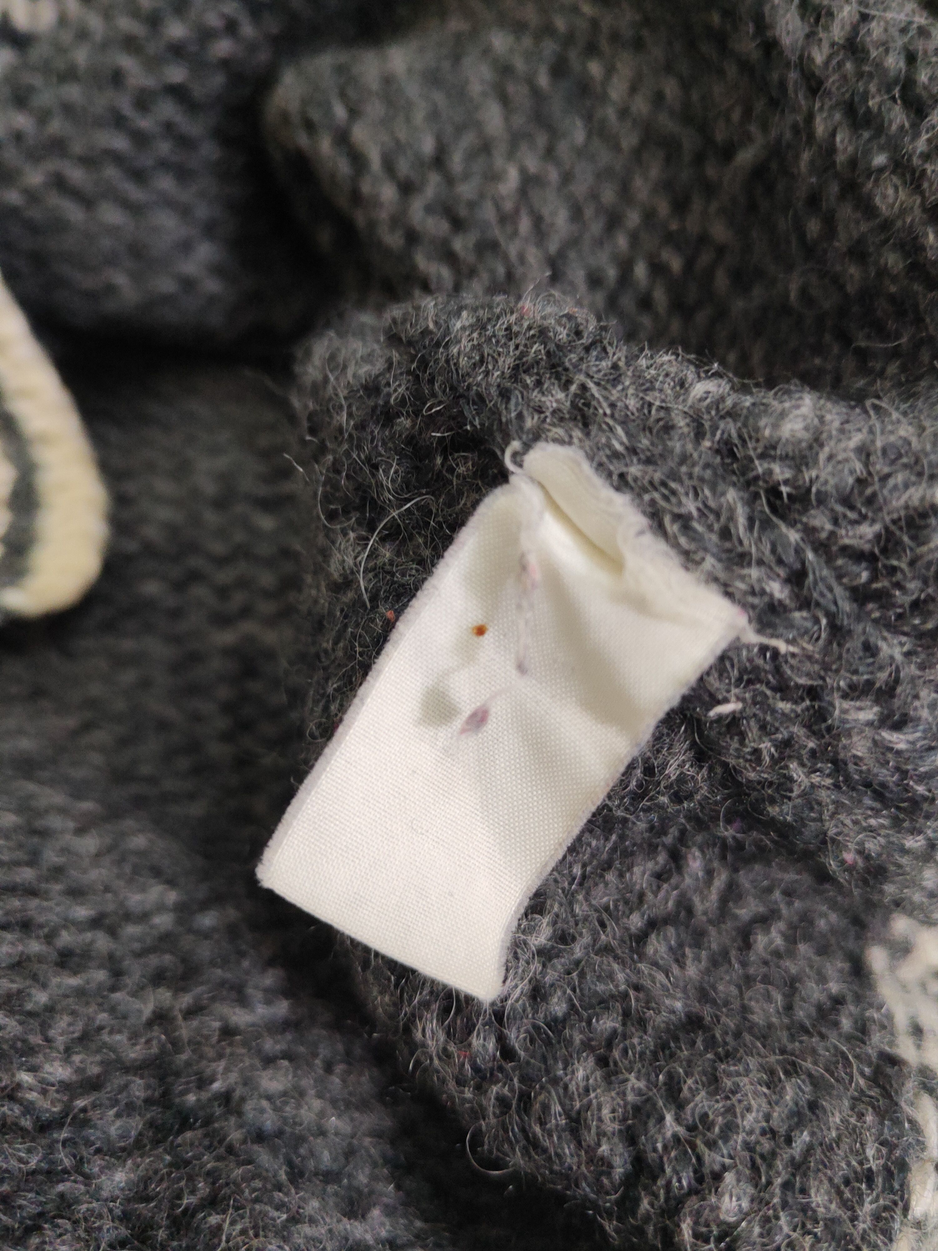 Vintage Raspberry vintage Dark Gray Knitwear Cardigan #W1748 Size L / US 10 / IT 46 - 12 Thumbnail