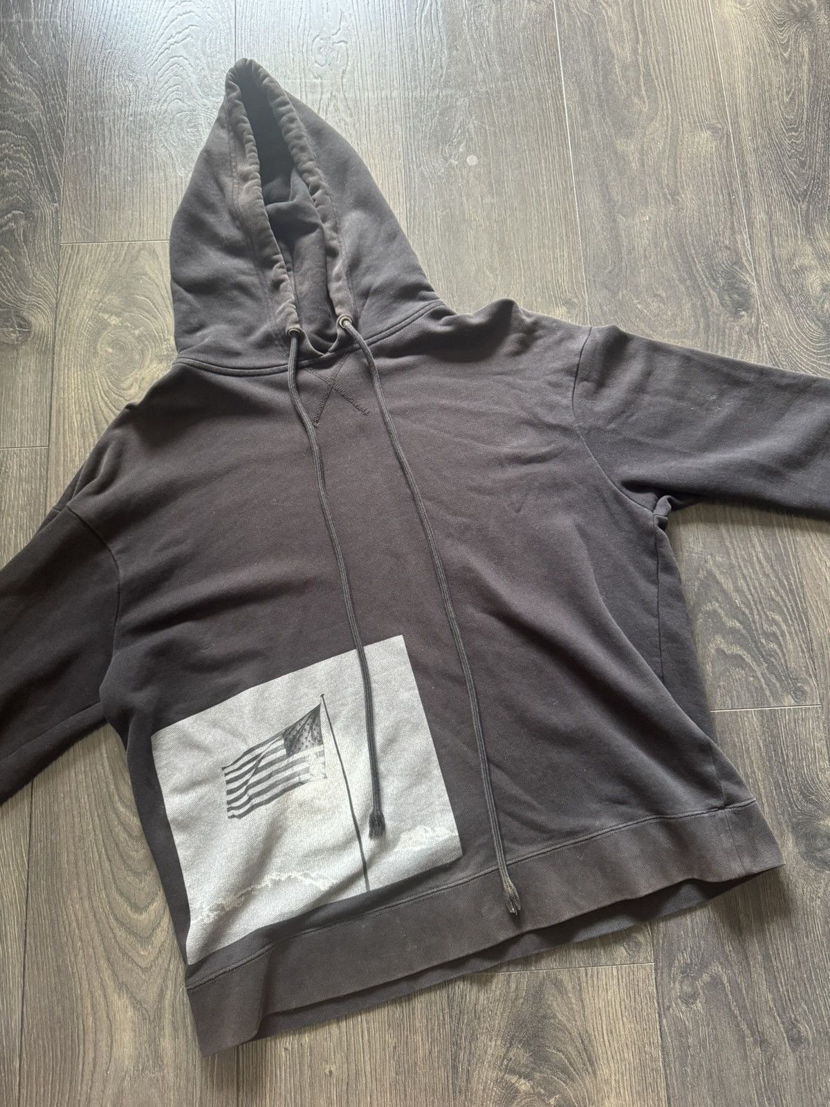 Raf Simons Robert Mapplethorpe American Flag Hoodie sz S