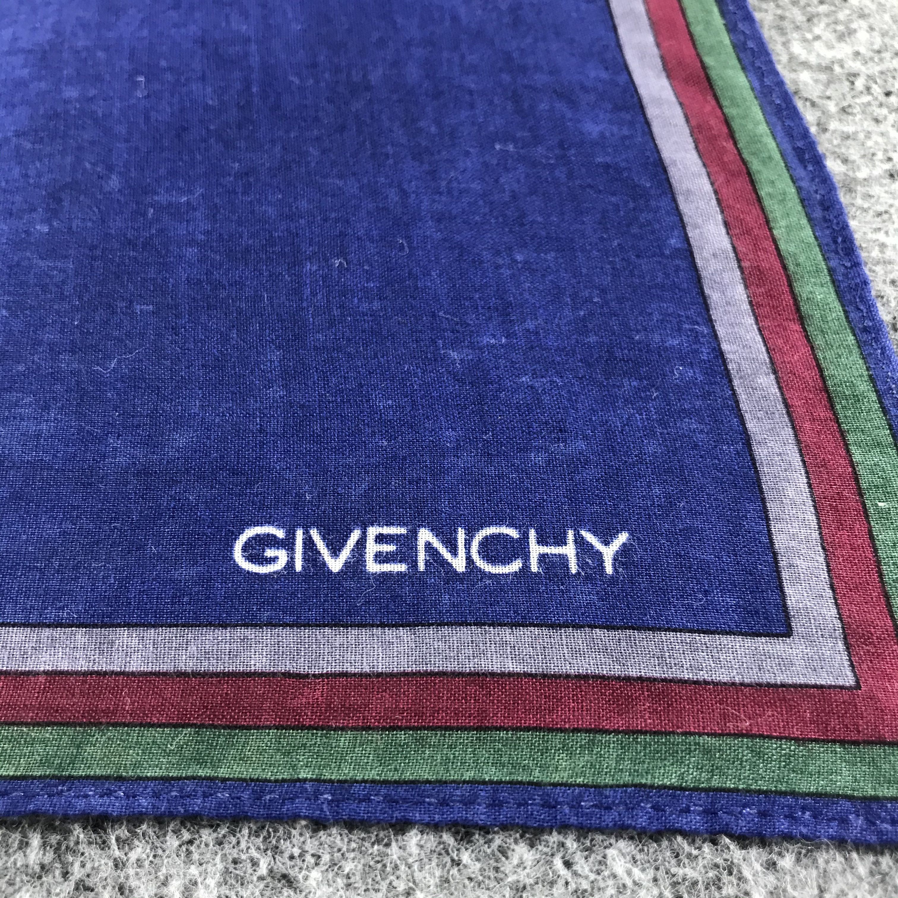Vintage Givenchy Handkerchief Neckerchief Bandana H126 Size ONE SIZE - 4 Thumbnail