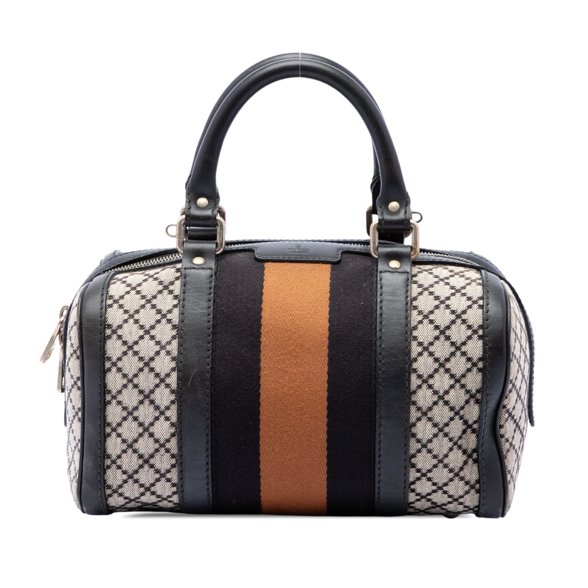 Gucci Diamante Canvas Web Joy Boston Bag Size ONE SIZE - 1 Thumbnail