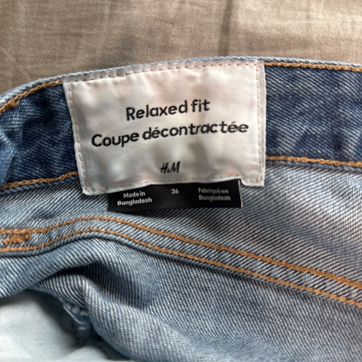 H&M Dark Navy Relaxed Jorts Size US 36 / EU 52 - 3 Thumbnail