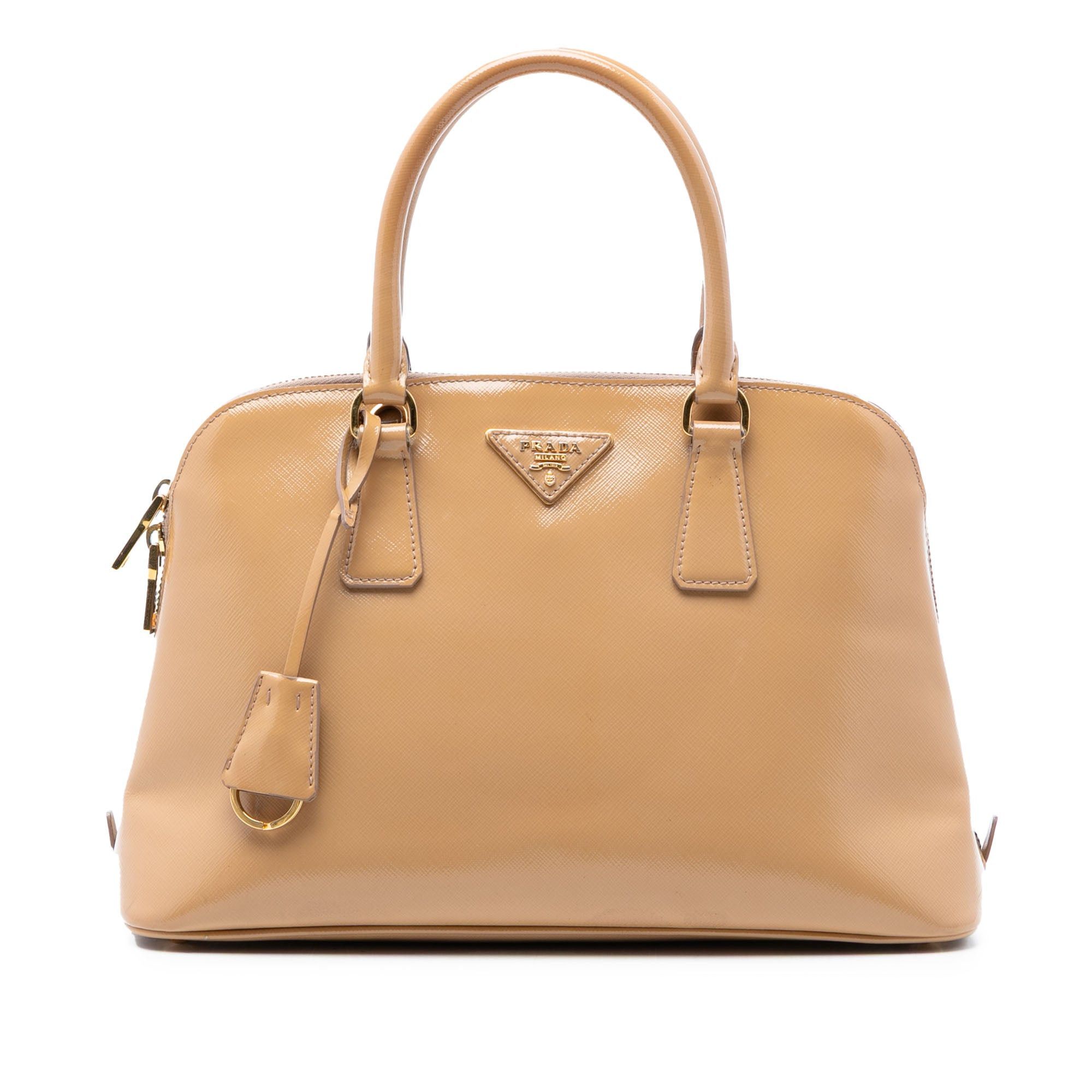 Prada Medium Saffiano Vernice Promenade Satchel Size ONE SIZE - 1 Thumbnail