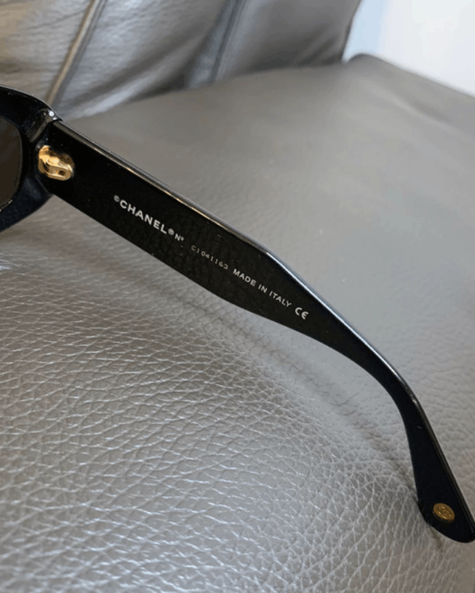 Chanel Streetwear Vintage Chanel Sunglasses 5029 CC Rhinestone Rimless 4017 Vintage Grailed