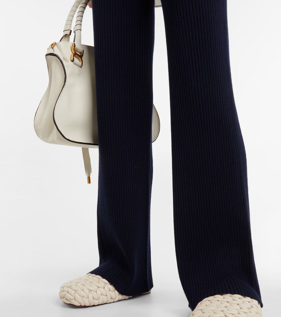 Chloe o1y0825 Sweatpant in Midnight Blue Size 28" / US 6 / IT 42 - 3 Thumbnail