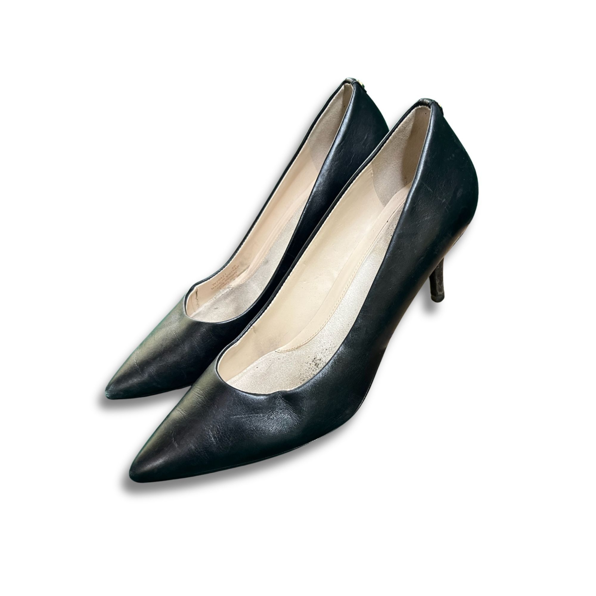 Cole Haan COLE HAAN Womens Black Leather Go-To Park Pumps Size 8 Made Size US 8 / IT 38 - 4 Thumbnail