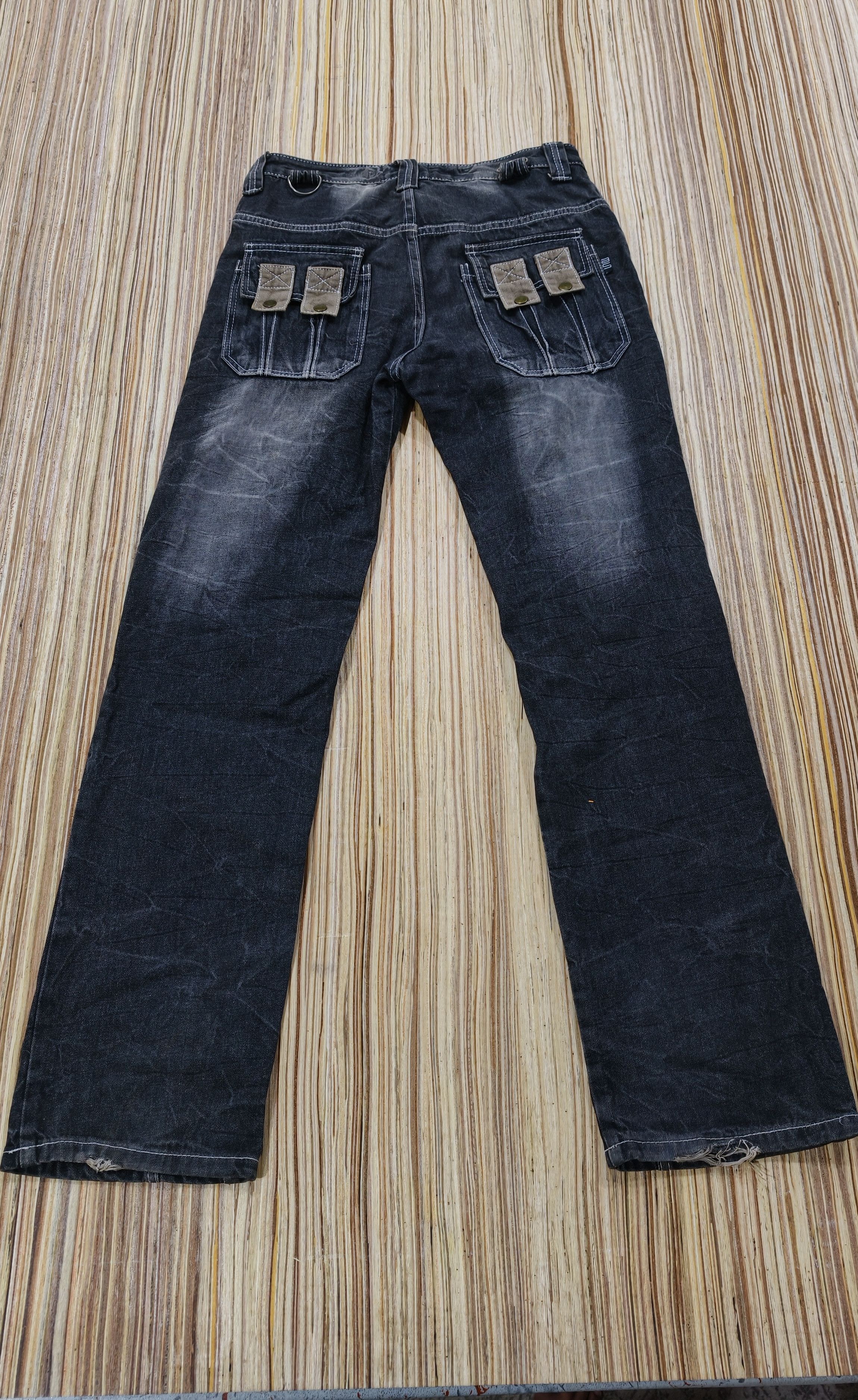 Japanese Brand aston collection tactical style jeans Size US 31 - 7 Thumbnail
