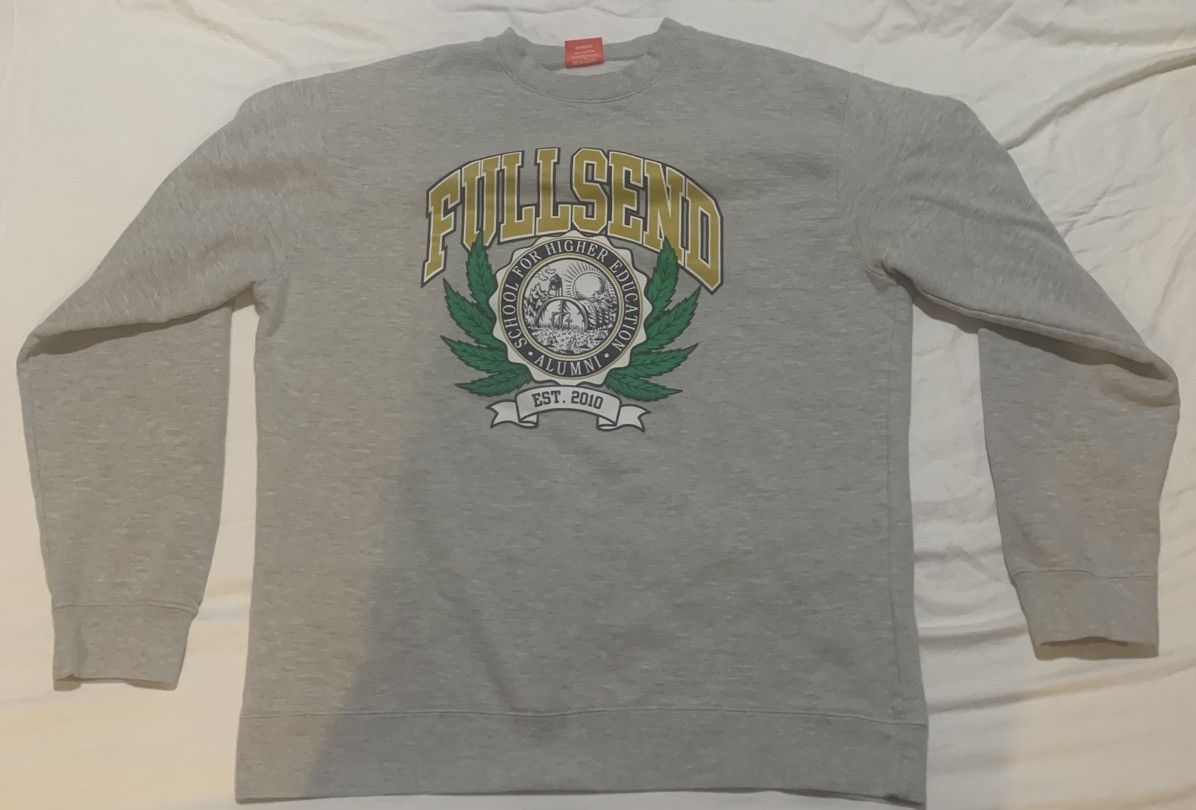 Full Send Full Send Crewneck Size US XL / EU 56 / 4 - 1 Thumbnail