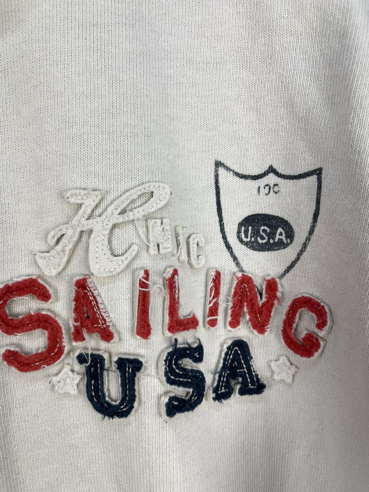 Tommy Hilfiger Vintage 90s Tommy Hilfiger Sailing USA polo shirt Size US L / EU 52-54 / 3 - 5 Thumbnail