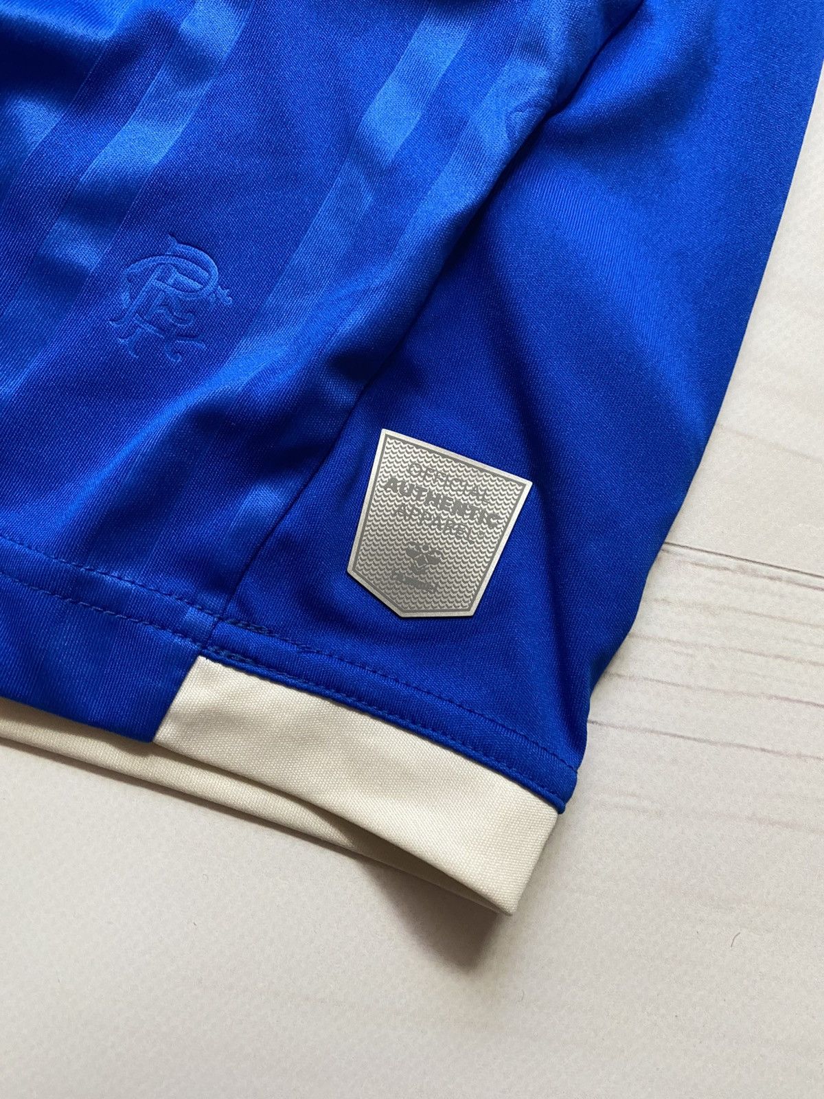 Hummel Hummel Rangers FC 2019/20 home soccer jersey y2k t shirt Size US M / EU 48-50 / 2 - 7 Thumbnail