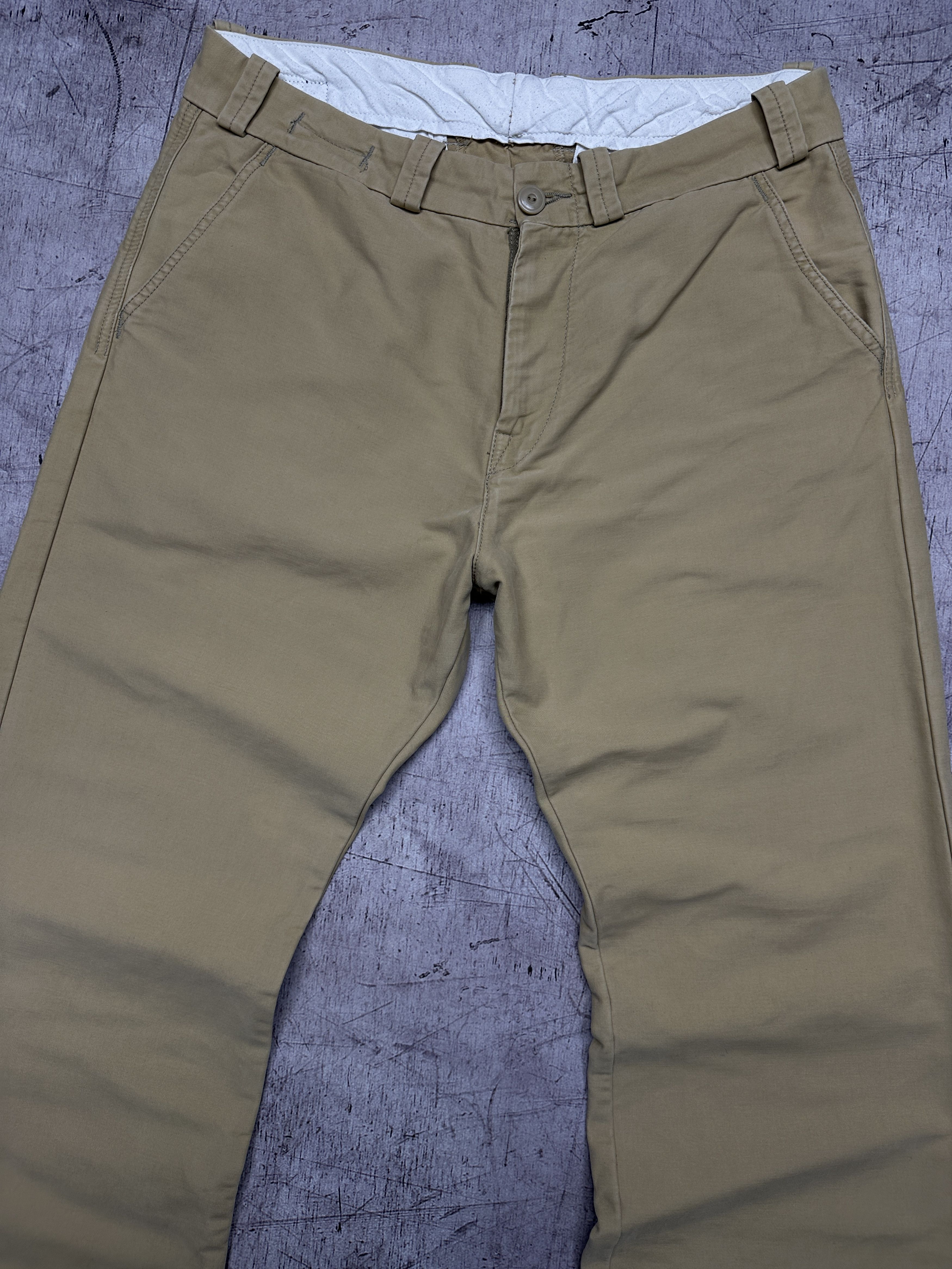 G-Star G Star Raw 90s Vintage Mens Low Crotch Chino Pants Size US 34 / EU 50 - 2 Thumbnail