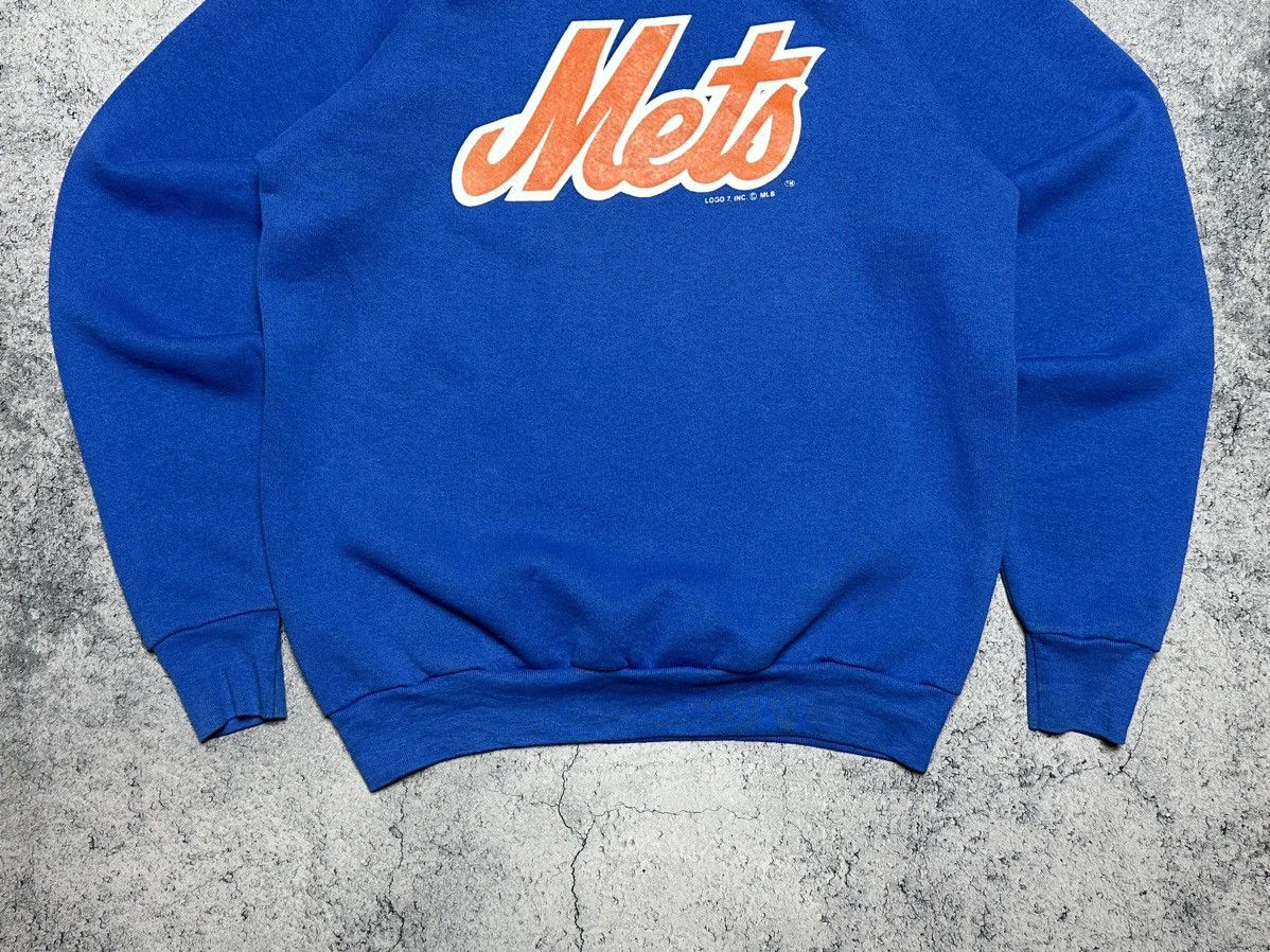 Logo 7 Vintage 90s Logo 7 New York Mets Sweatshirt Size US M / EU 48-50 / 2 - 3 Thumbnail