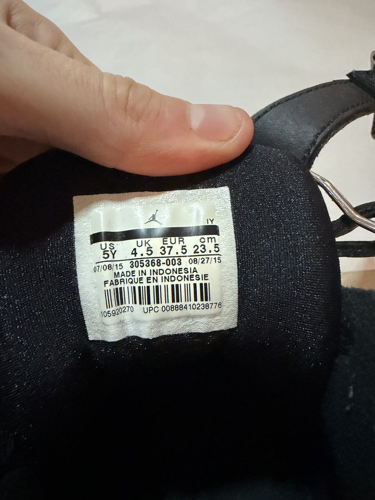 Jordan Brand Chrome 8’s Size US 6.5 / IT 36.5 - 9 Thumbnail