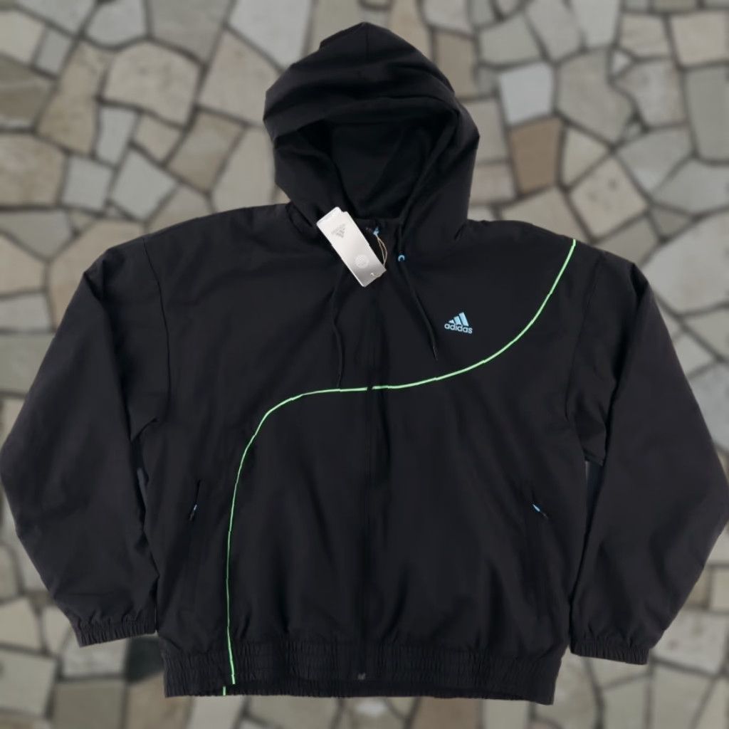 Adidas Adidas Trae Young Windbreaker Solid Jacket Black XL Men’s Size US XL / EU 56 / 4 - 1 Thumbnail