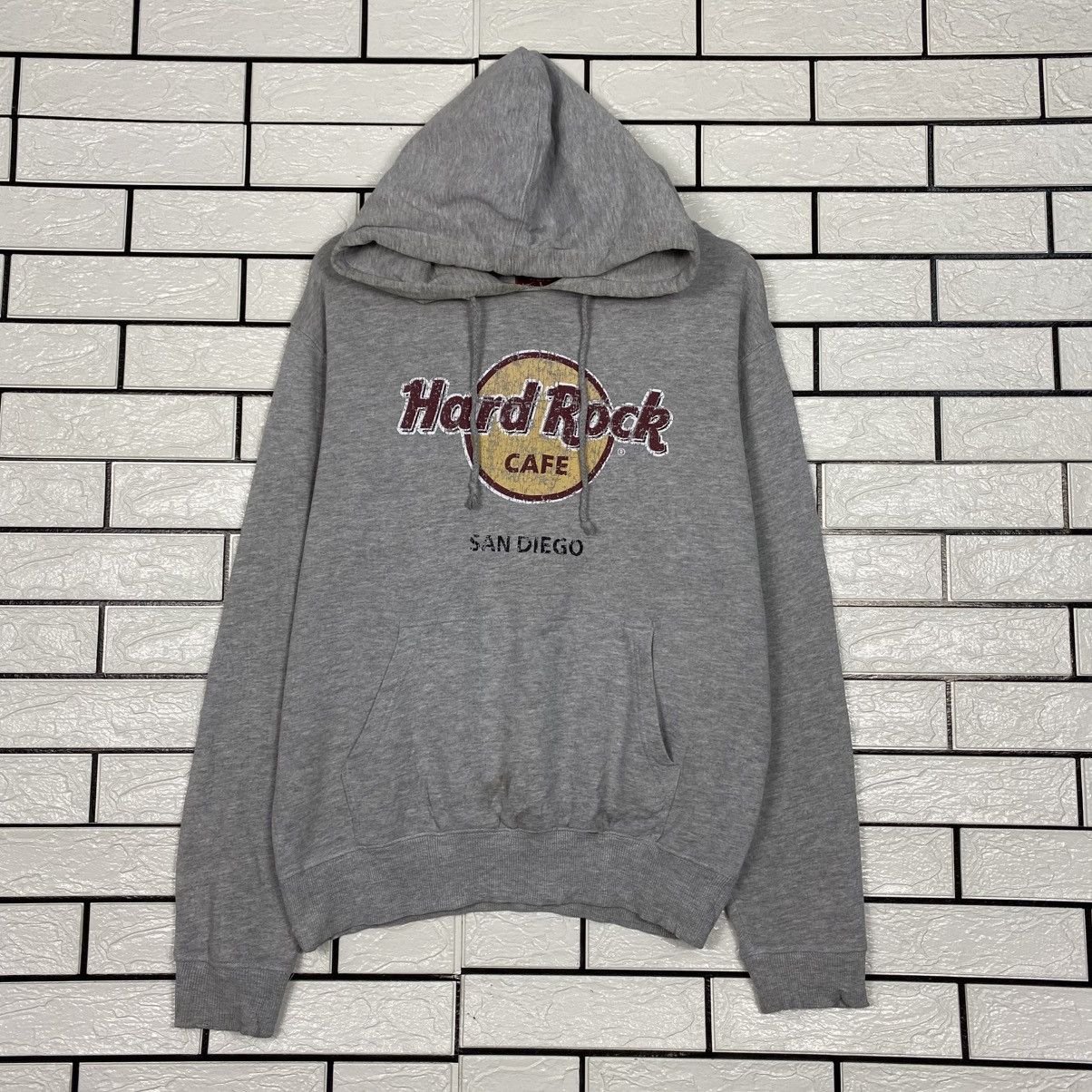 Japanese Brand Vintage Hoodie Pull Over Hard Rock Big Logo Size US M / EU 48-50 / 2 - 2 Thumbnail