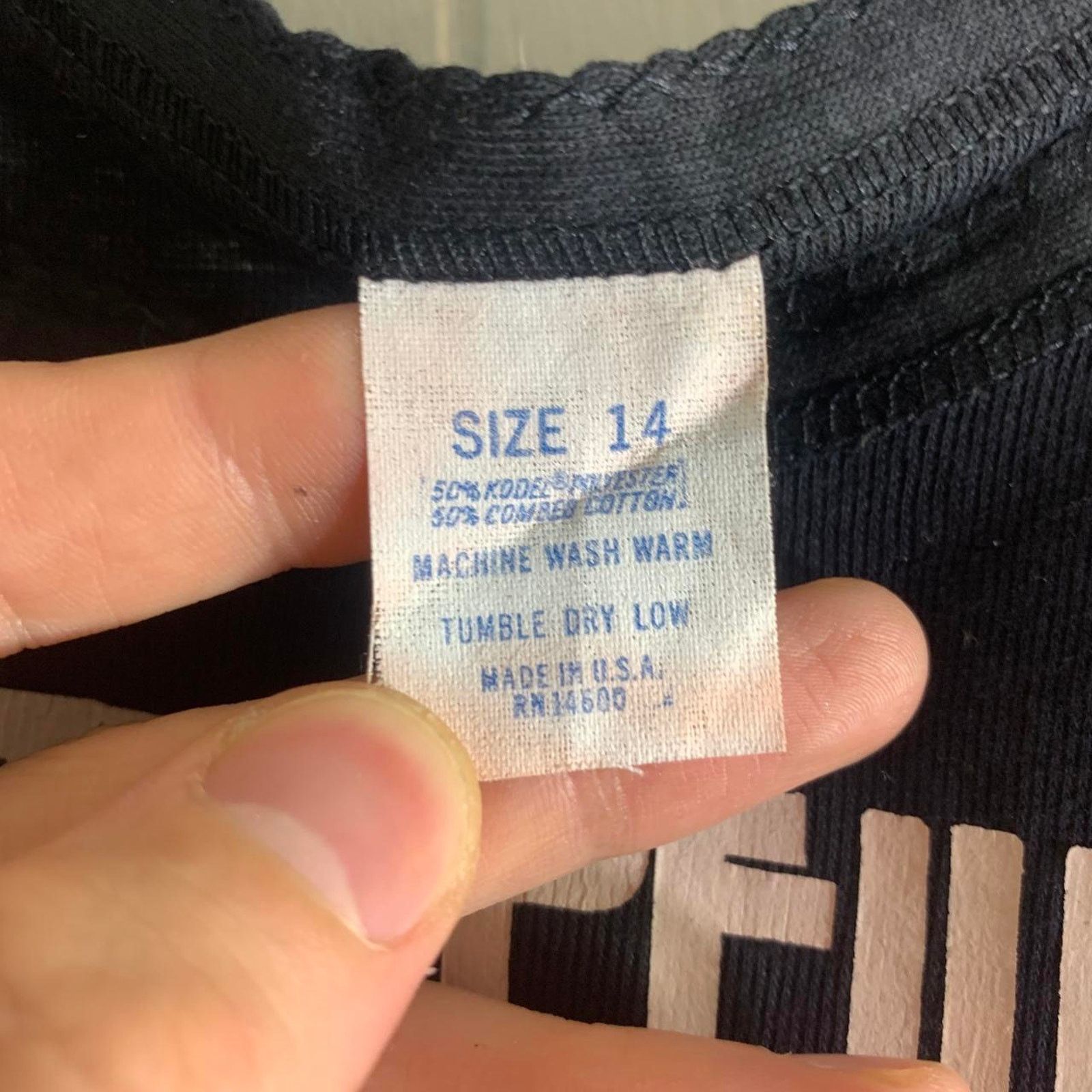 Vintage 1977 LED ZEPPELIN U.S. Tour single stitch tank top 14 LARGE Size L / US 10 / IT 46 - 4 Thumbnail